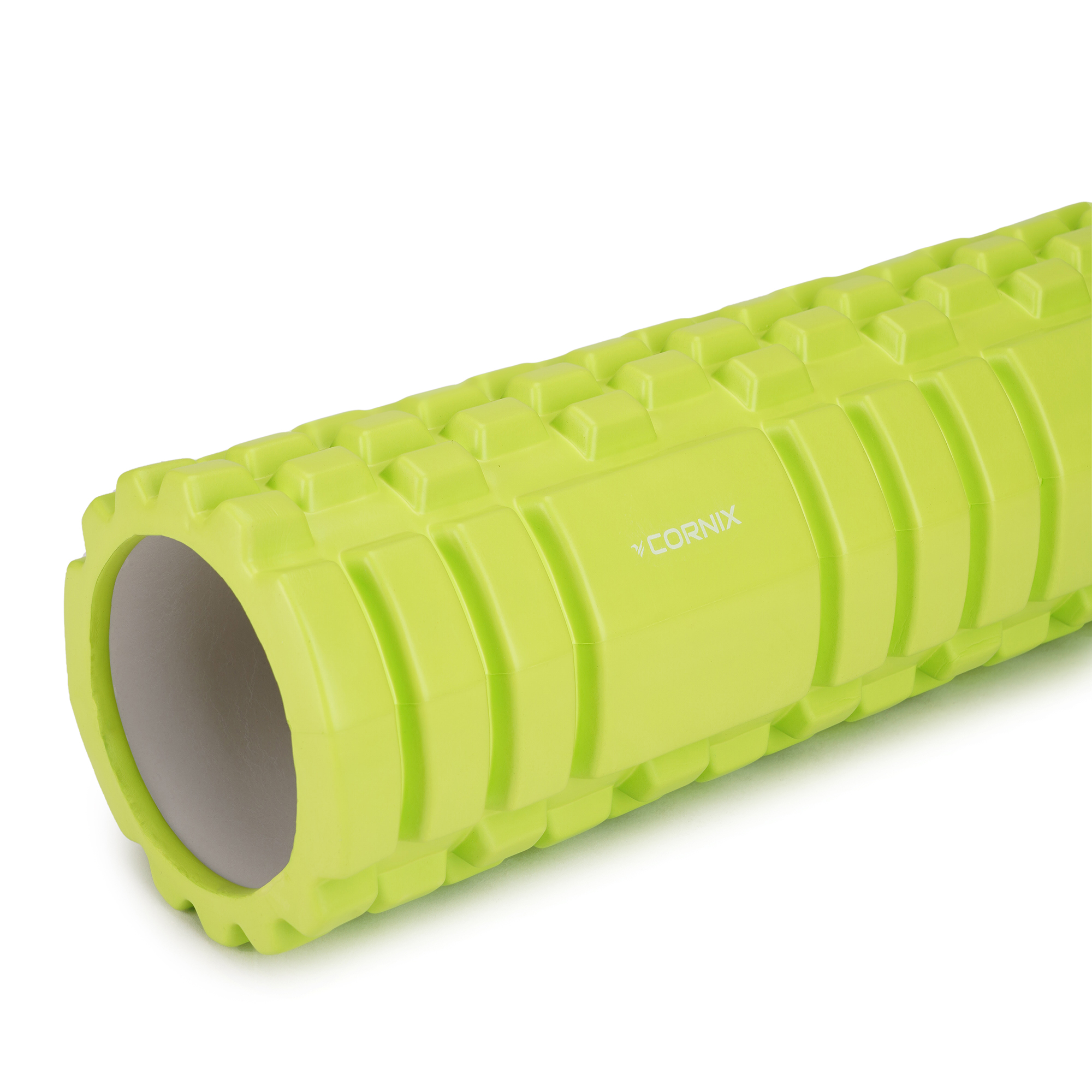 Масажний ролик Cornix EVA 45 x 14 см (валик, роллер) XR-0040 Green — мініатюра 8