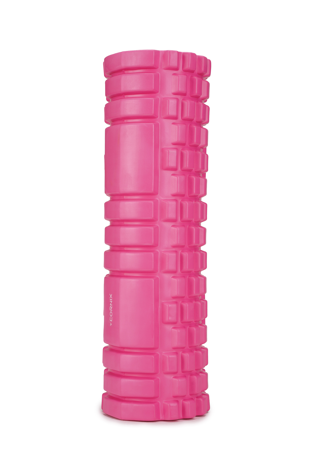 Масажний ролик Cornix EVA 45 x 14 см (валик, роллер) XR-0043 Pink — мініатюра 6