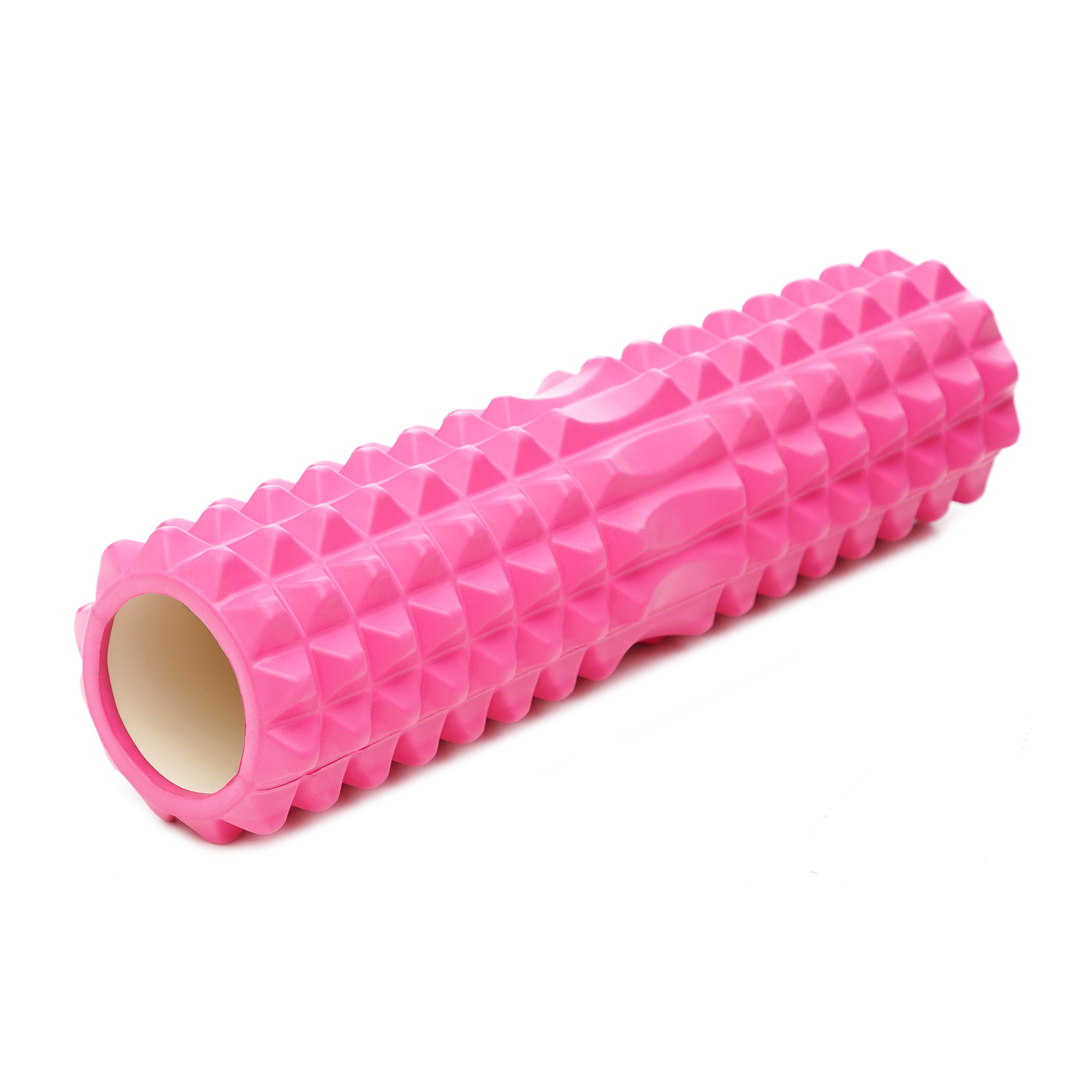 Масажний ролик Cornix EVA 45 x 12.5 см (валик, роллер) XR-0332 Pink — фото 5