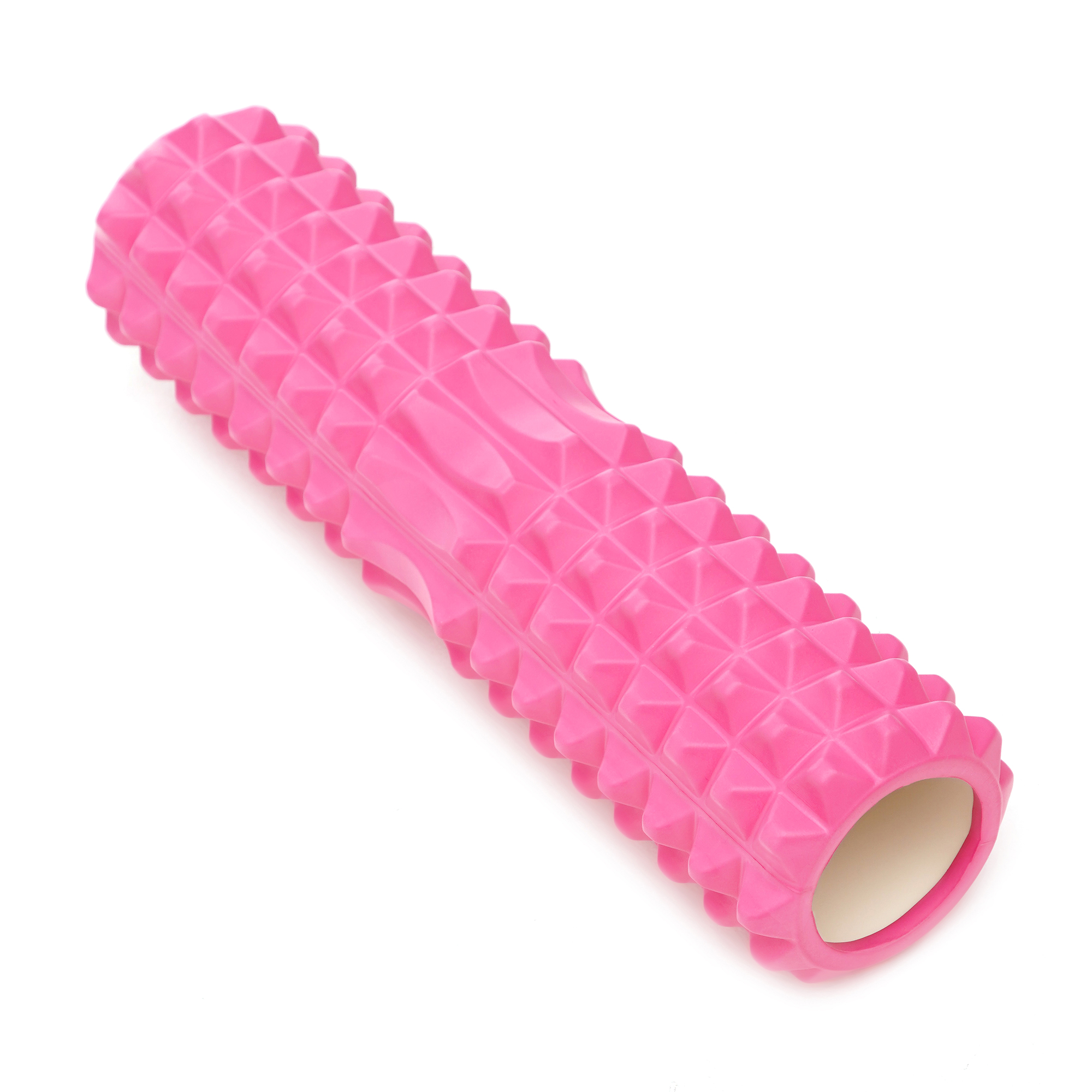Масажний ролик Cornix EVA 45 x 12.5 см (валик, роллер) XR-0332 Pink — фото 4