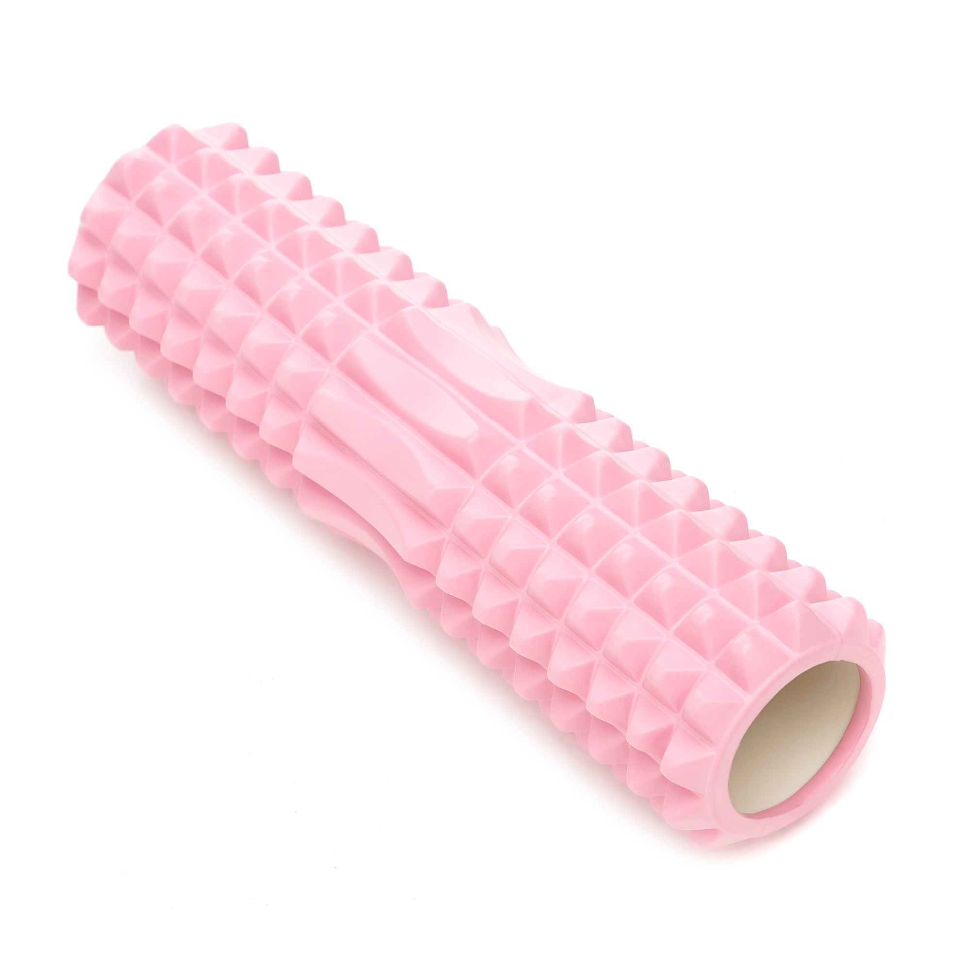 Масажний ролик Cornix EVA 45 x 12.5 см (валик, роллер) XR-0336 Light Pink — фото 4