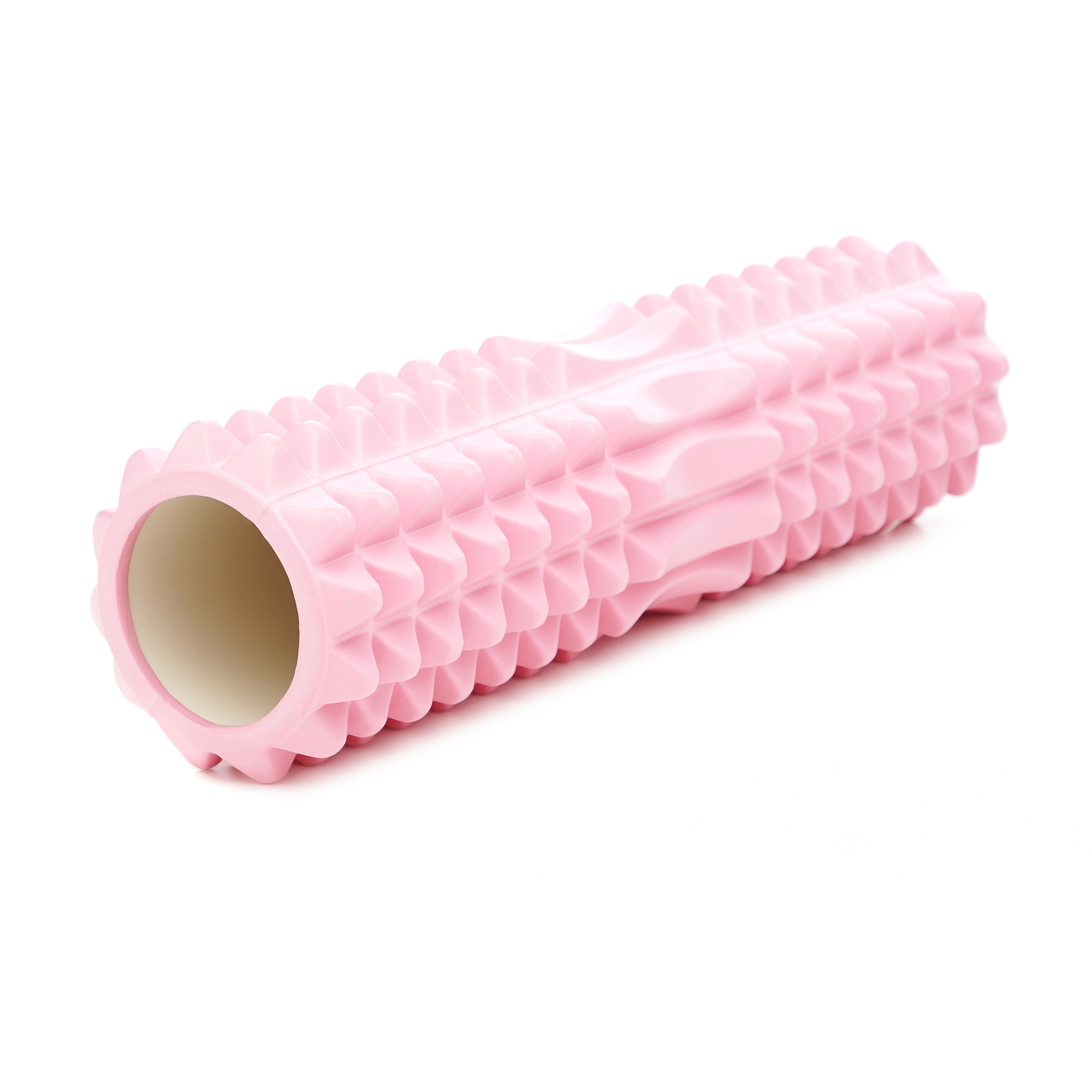 Масажний ролик Cornix EVA 45 x 12.5 см (валик, роллер) XR-0336 Light Pink — фото 5