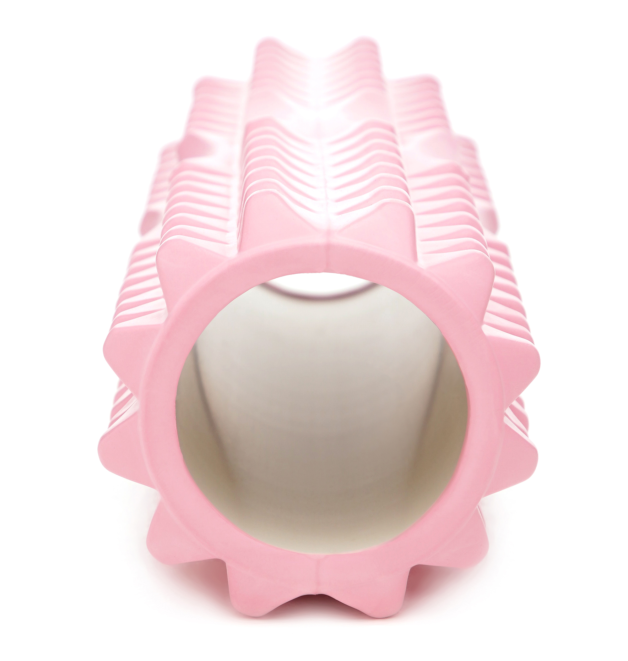 Масажний ролик Cornix EVA 45 x 12.5 см (валик, роллер) XR-0336 Light Pink — фото 3