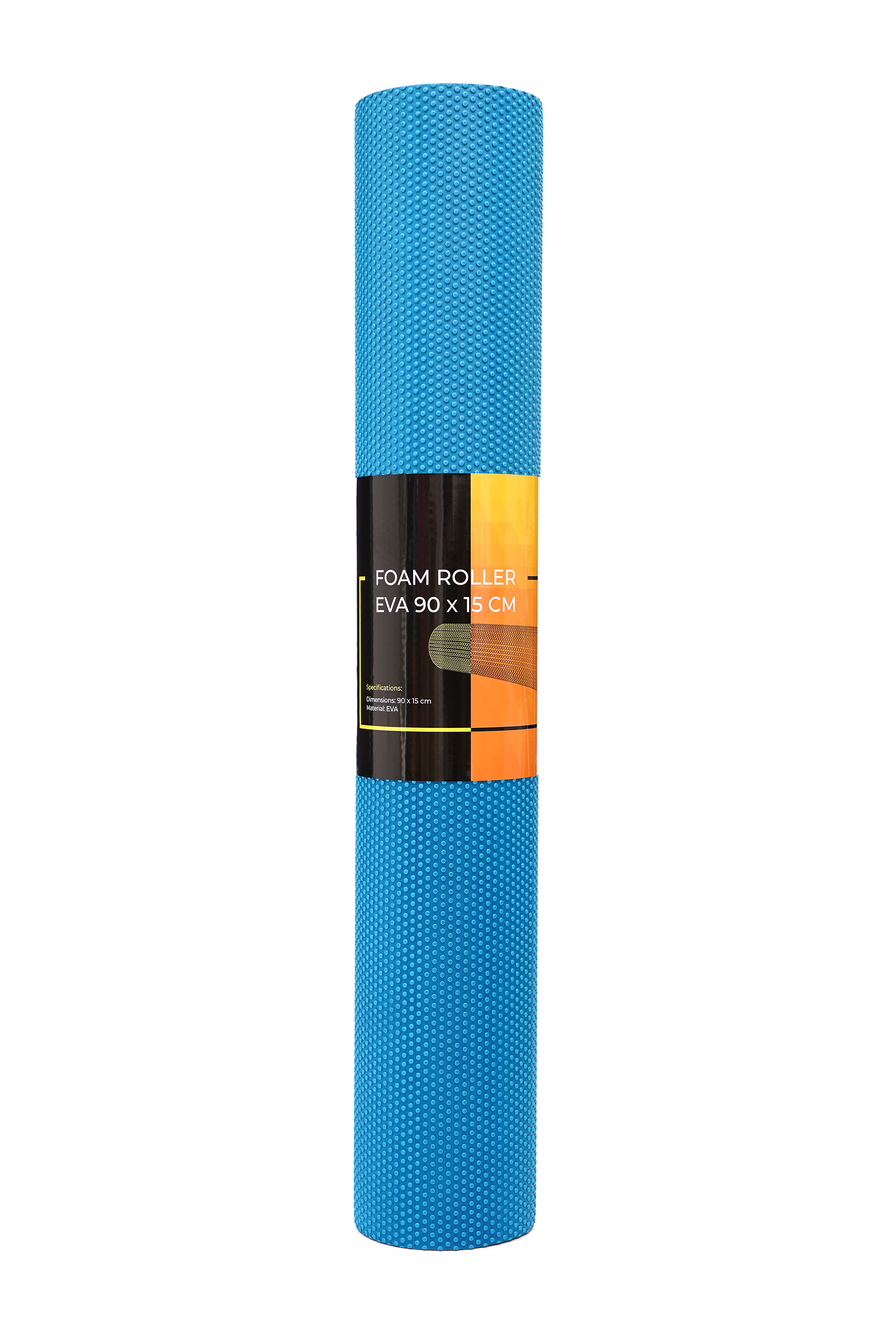 Масажний ролик Cornix EVA+ 90 x 15 см (валик, роллер) XR-0316 Blue — фото 3