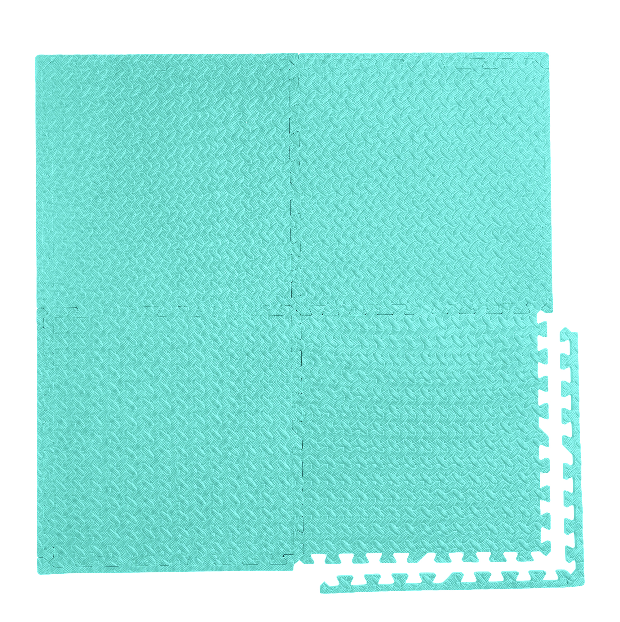 Мат-пазл (ластівчин хвіст) Cornix Mat Puzzle EVA 120 x 120 x 1 cм XR-0234 Mint — фото 2