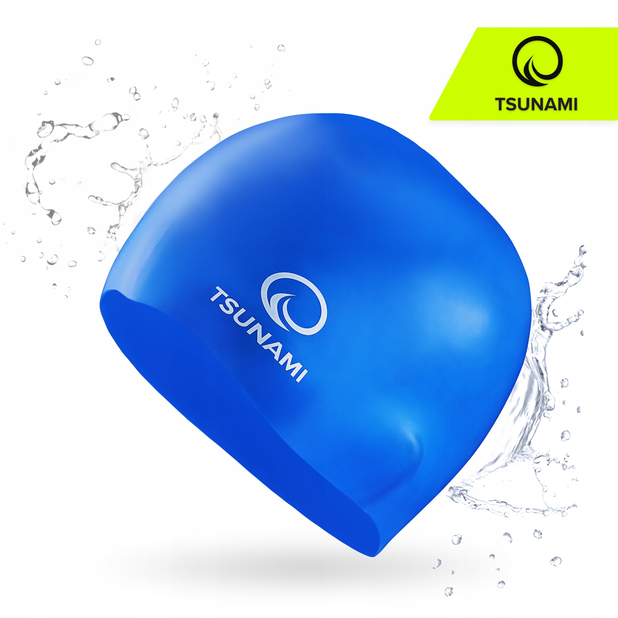 Шапочка для плавання TSUNAMI Pro Blue (P-5905973401883) — мініатюра 7