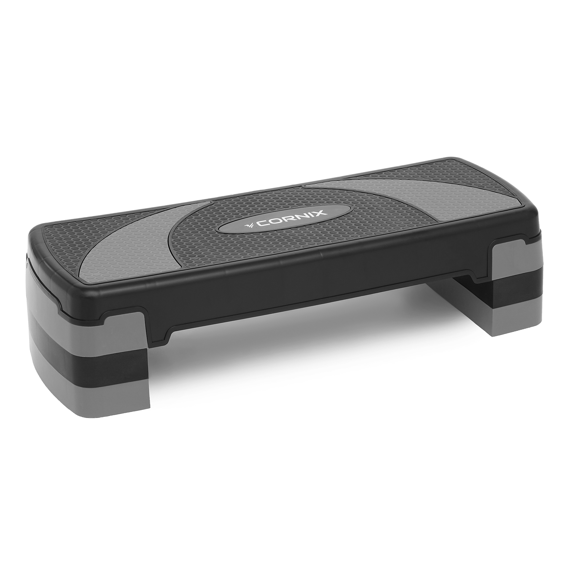 Степ-платформа 3-ступінчаста Cornix 78 х 29 х 10-20 см XR-0184 Black/Grey — фото 1