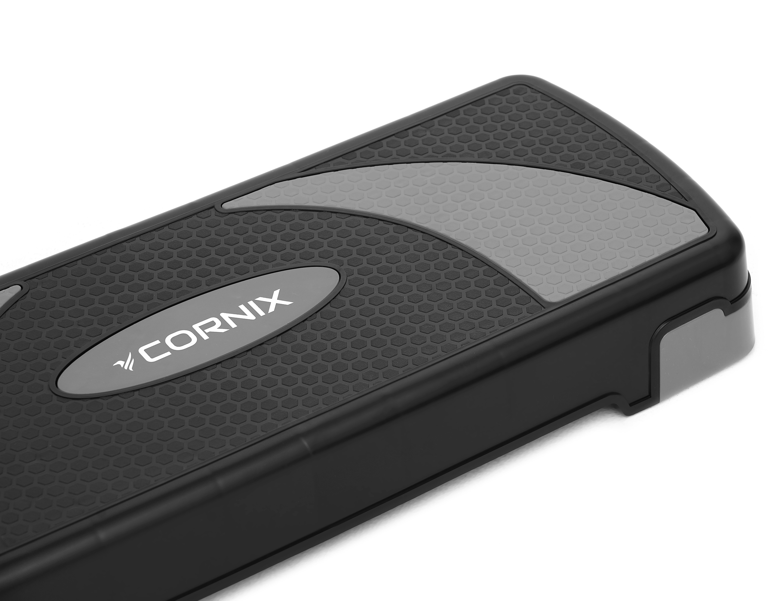 Степ-платформа 3-ступінчаста Cornix 78 х 29 х 10-20 см XR-0184 Black/Grey