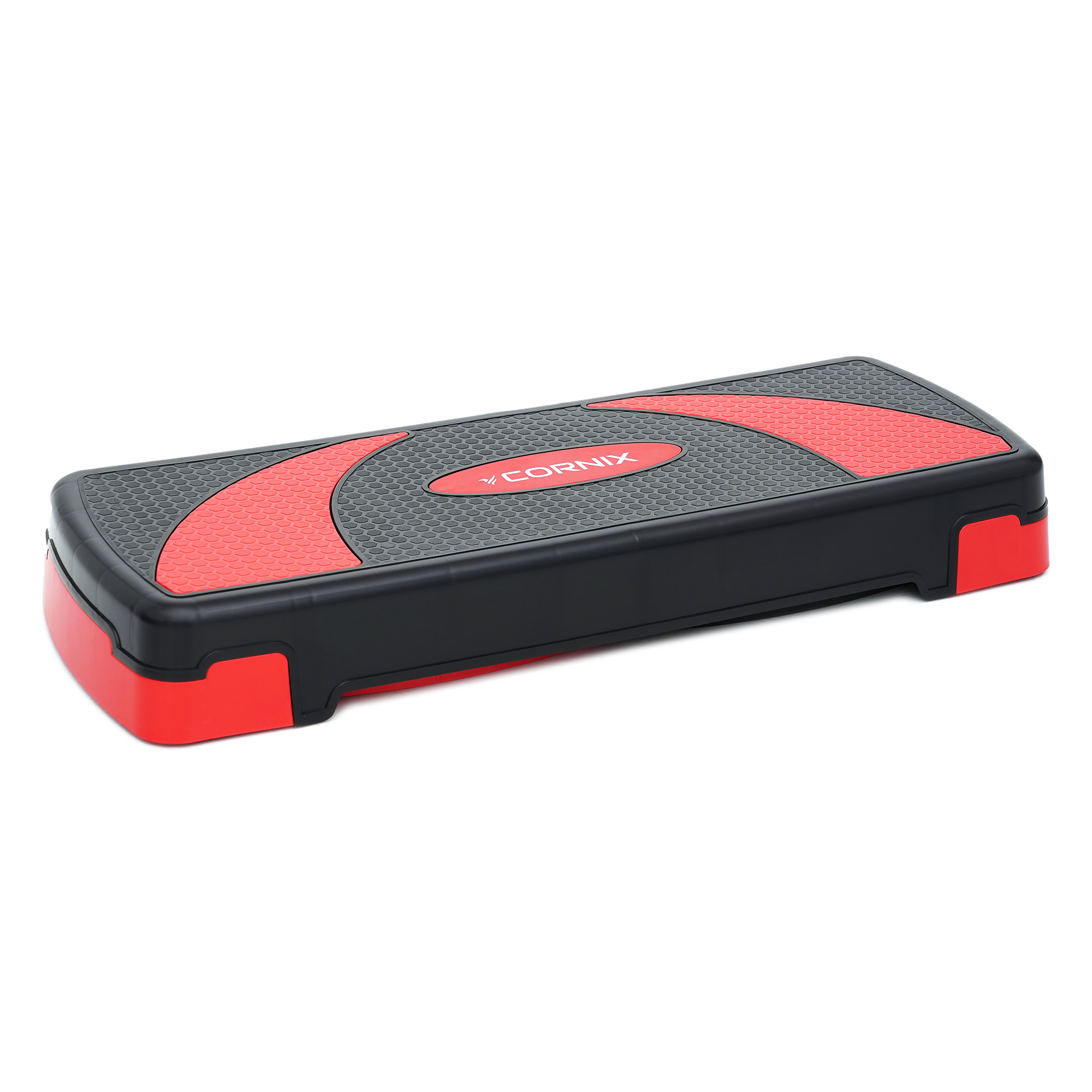 Степ-платформа 3-ступінчаста Cornix 78 х 29 х 10-20 см XR-0185 Black/Red — фото 2