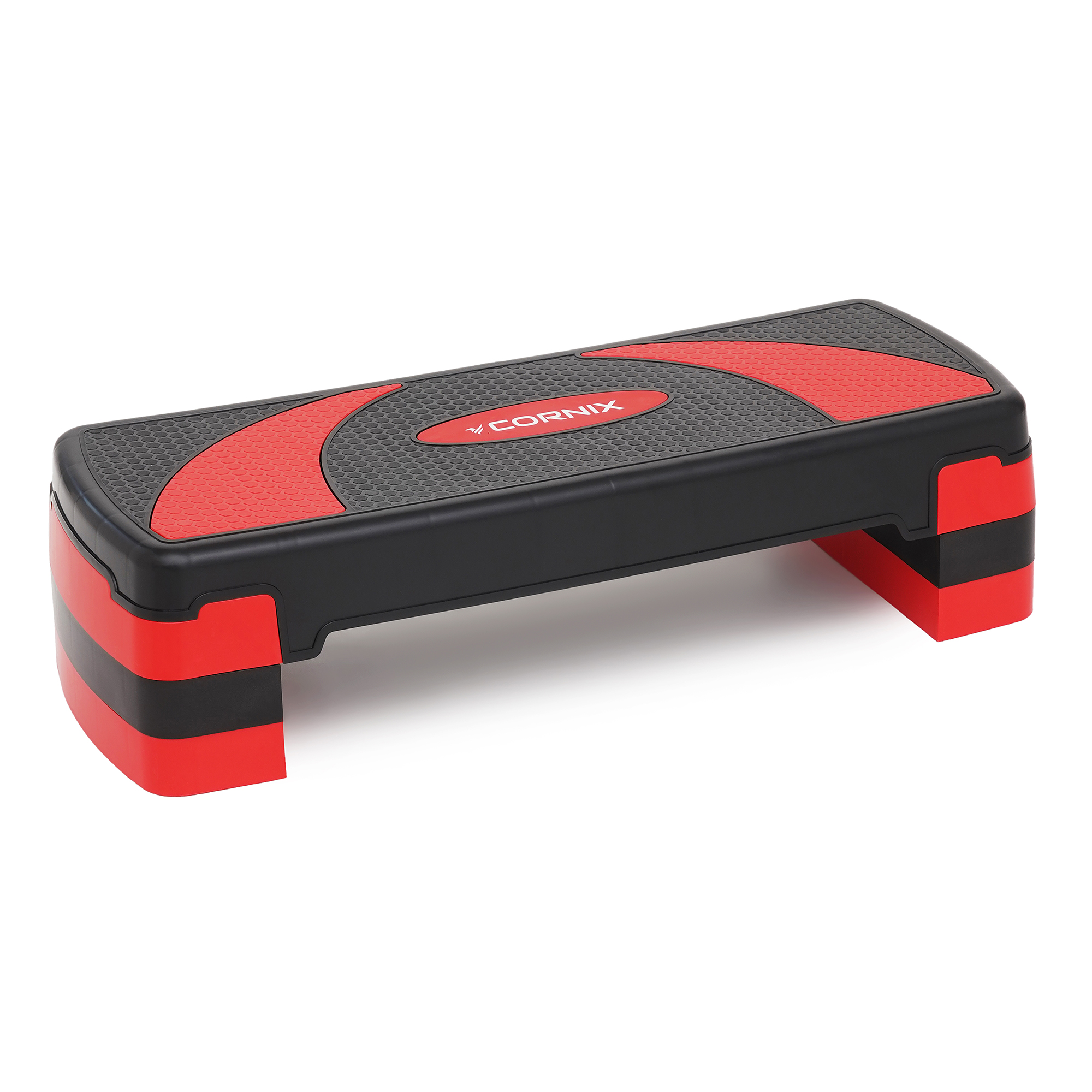 Степ-платформа 3-ступінчаста Cornix 78 х 29 х 10-20 см XR-0185 Black/Red — фото 1