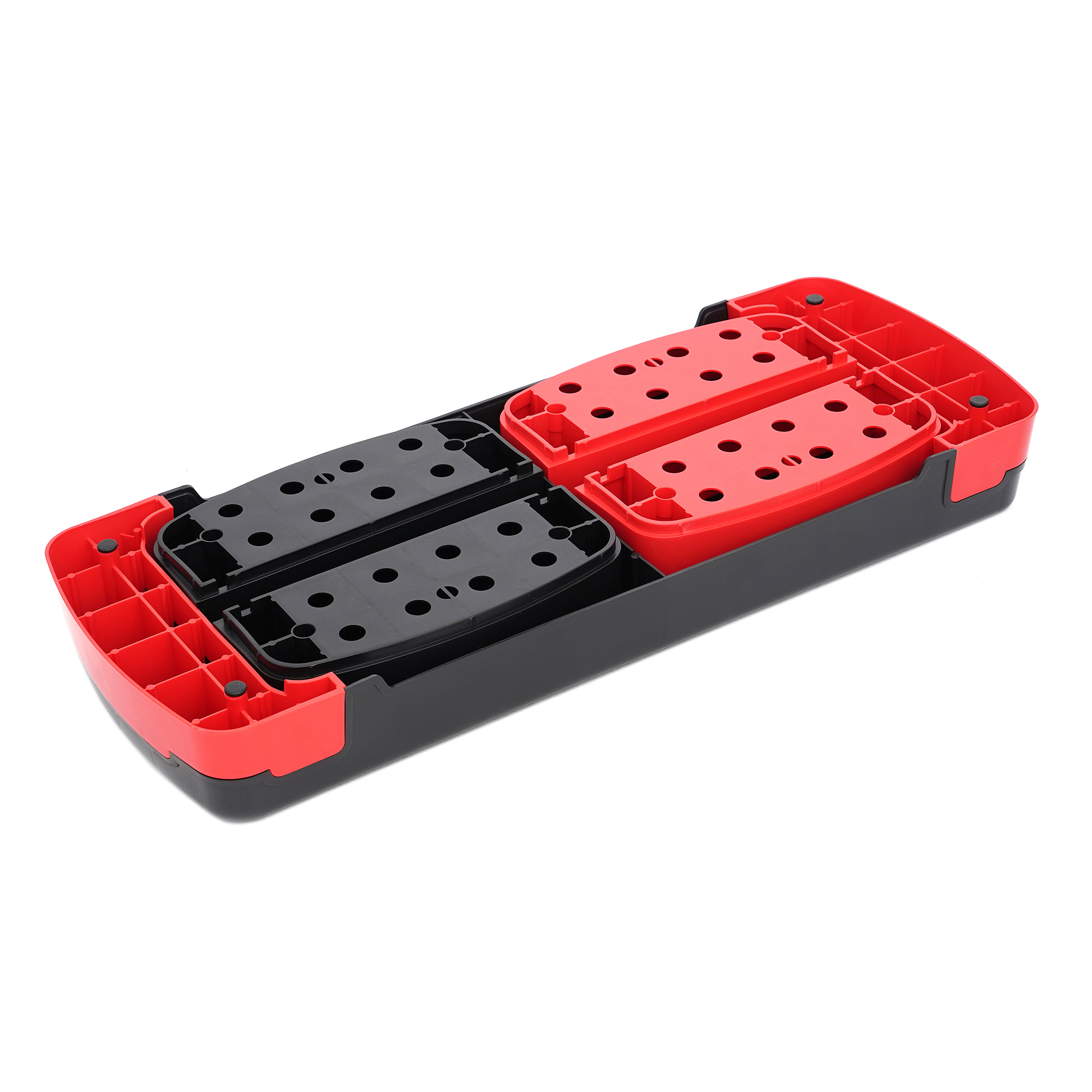 Степ-платформа 3-ступінчаста Cornix 78 х 29 х 10-20 см XR-0185 Black/Red — мініатюра 6