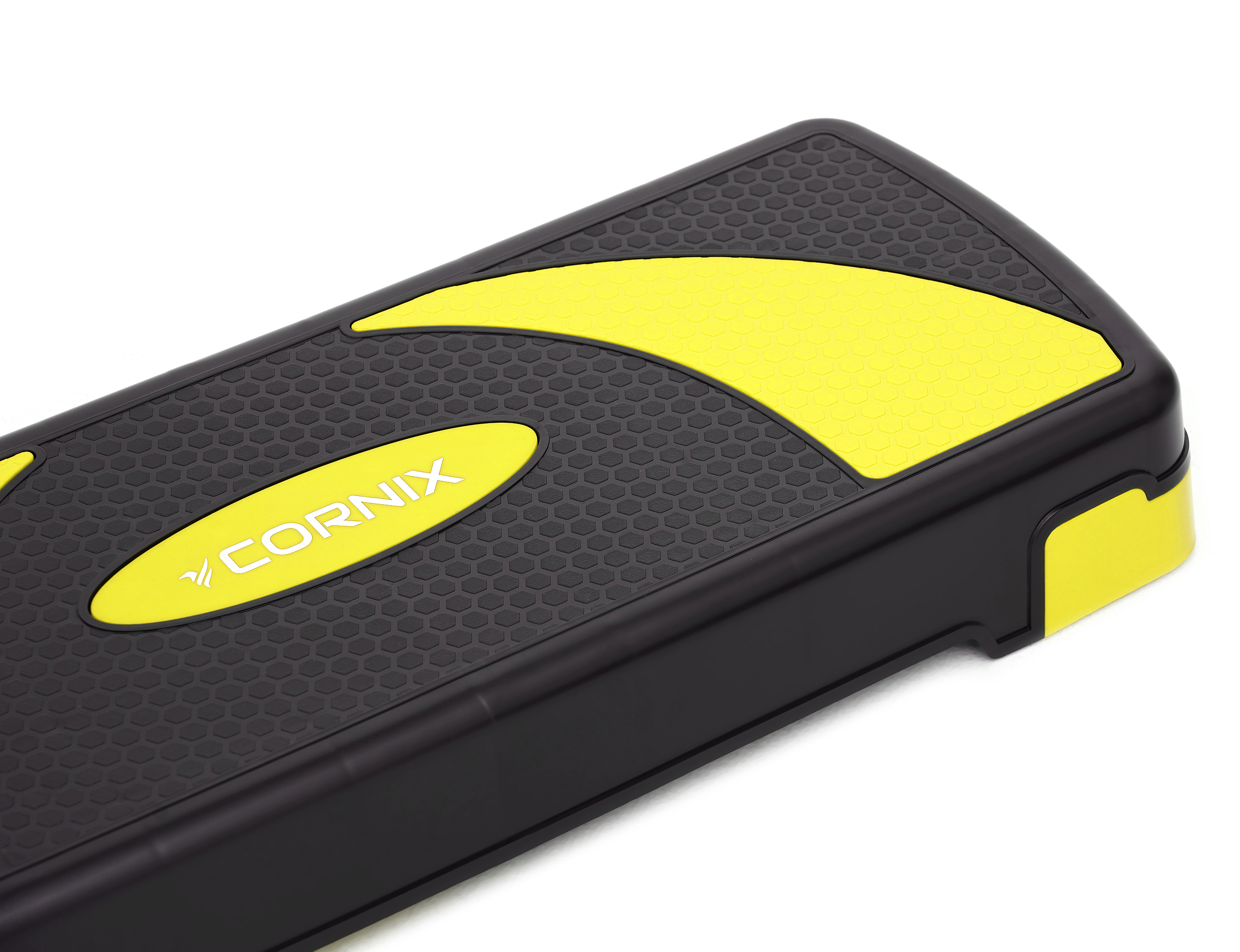 Степ-платформа 3-ступінчаста Cornix 78 х 29 х 10-20 см XR-0187 Black/Yellow — фото 4