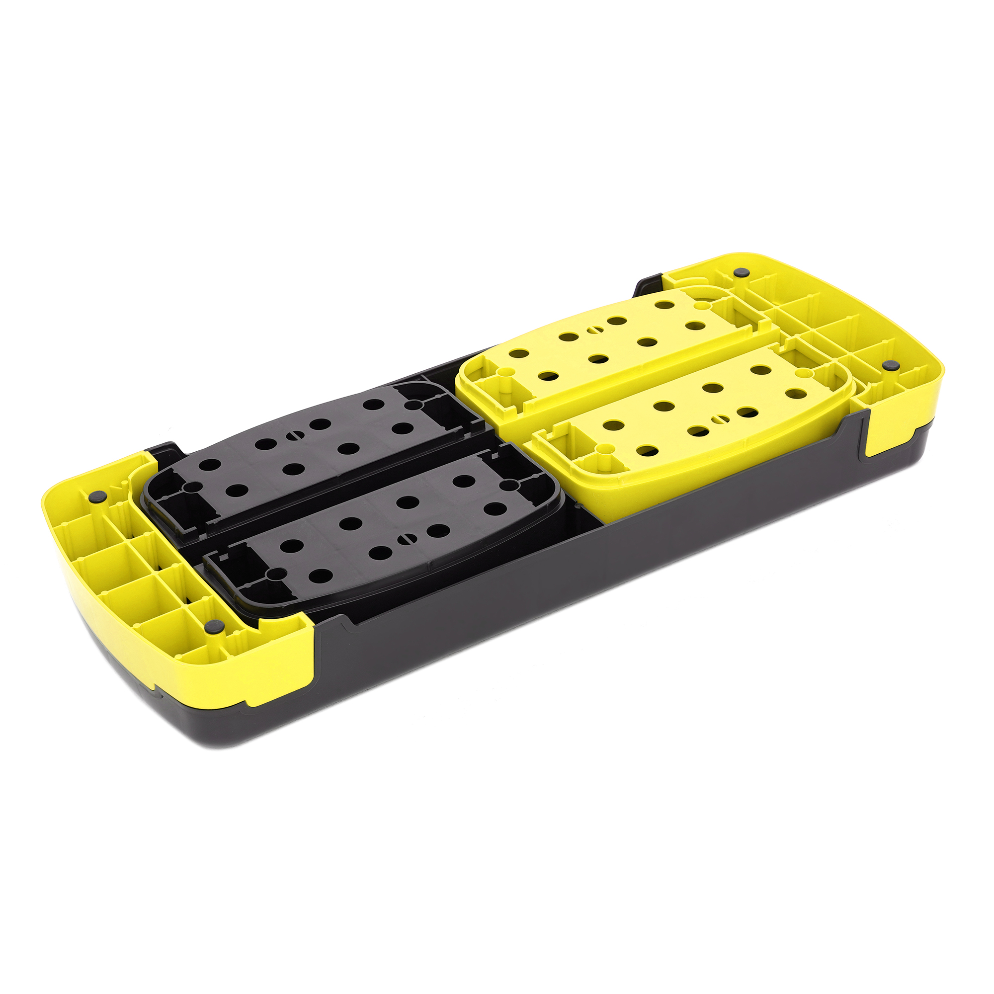 Степ-платформа 3-ступінчаста Cornix 78 х 29 х 10-20 см XR-0187 Black/Yellow — мініатюра 6