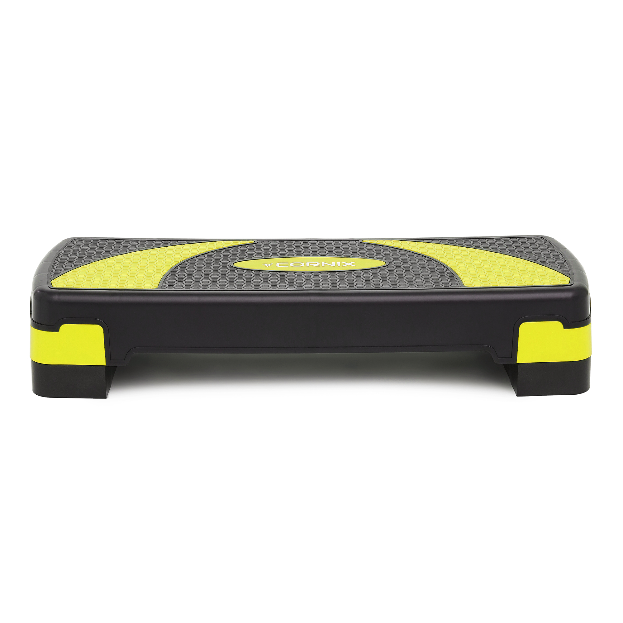 Степ-платформа 3-ступінчаста Cornix 78 х 29 х 10-20 см XR-0187 Black/Yellow — фото 3
