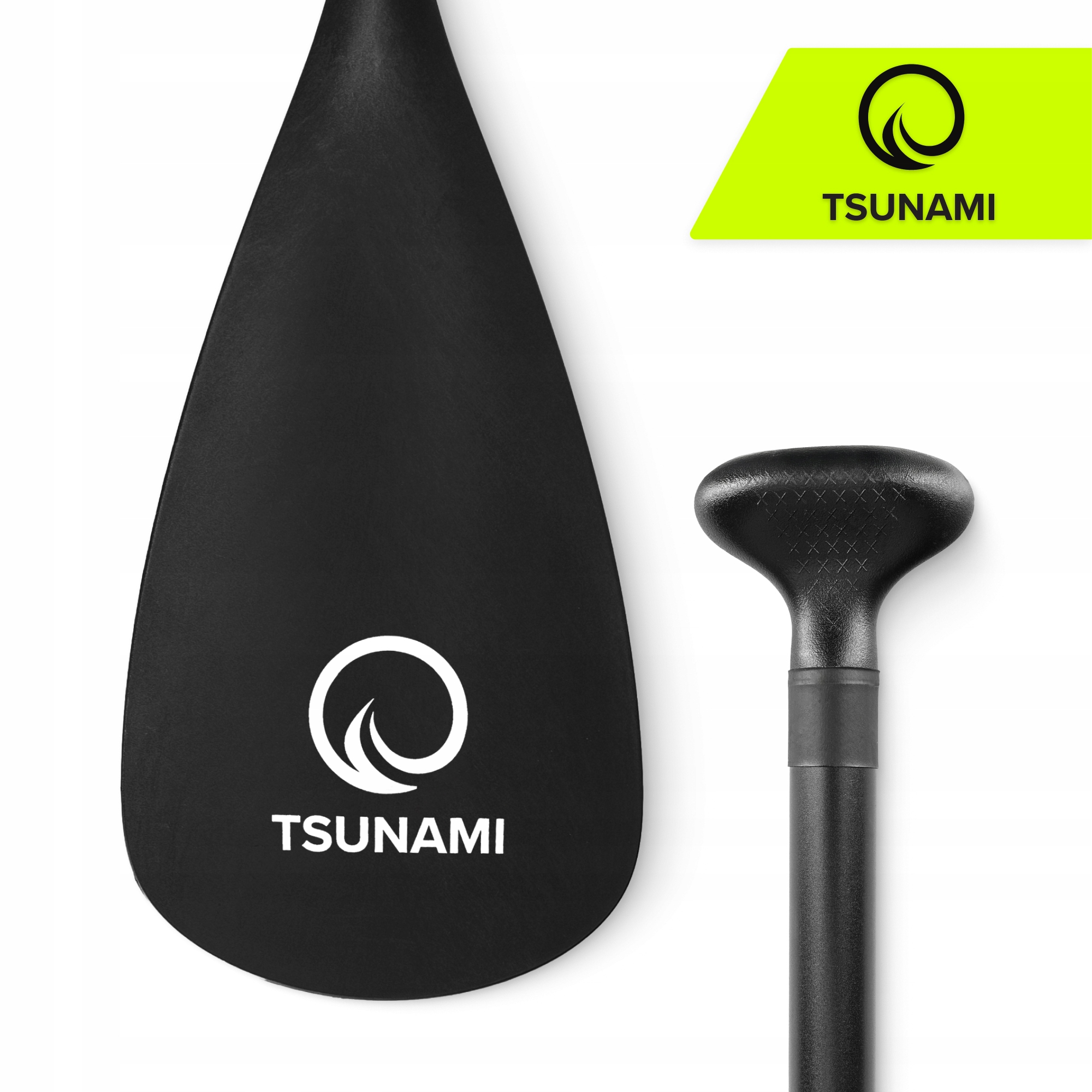 Весло для SUP дошки TSUNAMI 160-215 см регульоване, складне Black (P-5907739316462) — фото 5