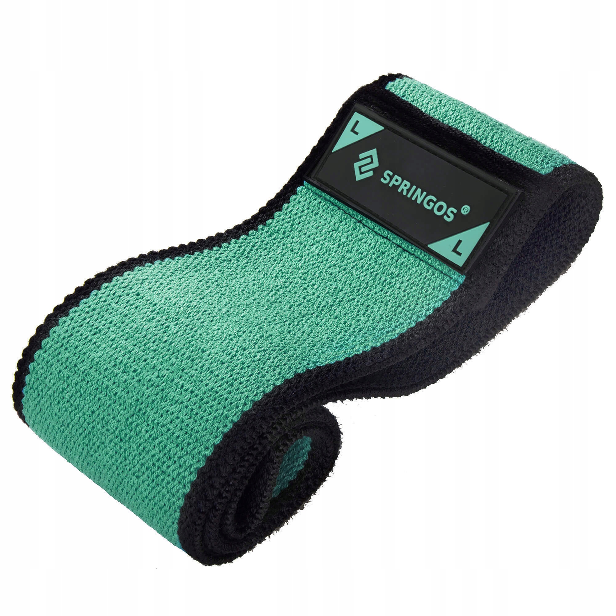 Резинка для фітнесу та спорту із тканини Springos Hip Band Size L FA0111 — фото 1