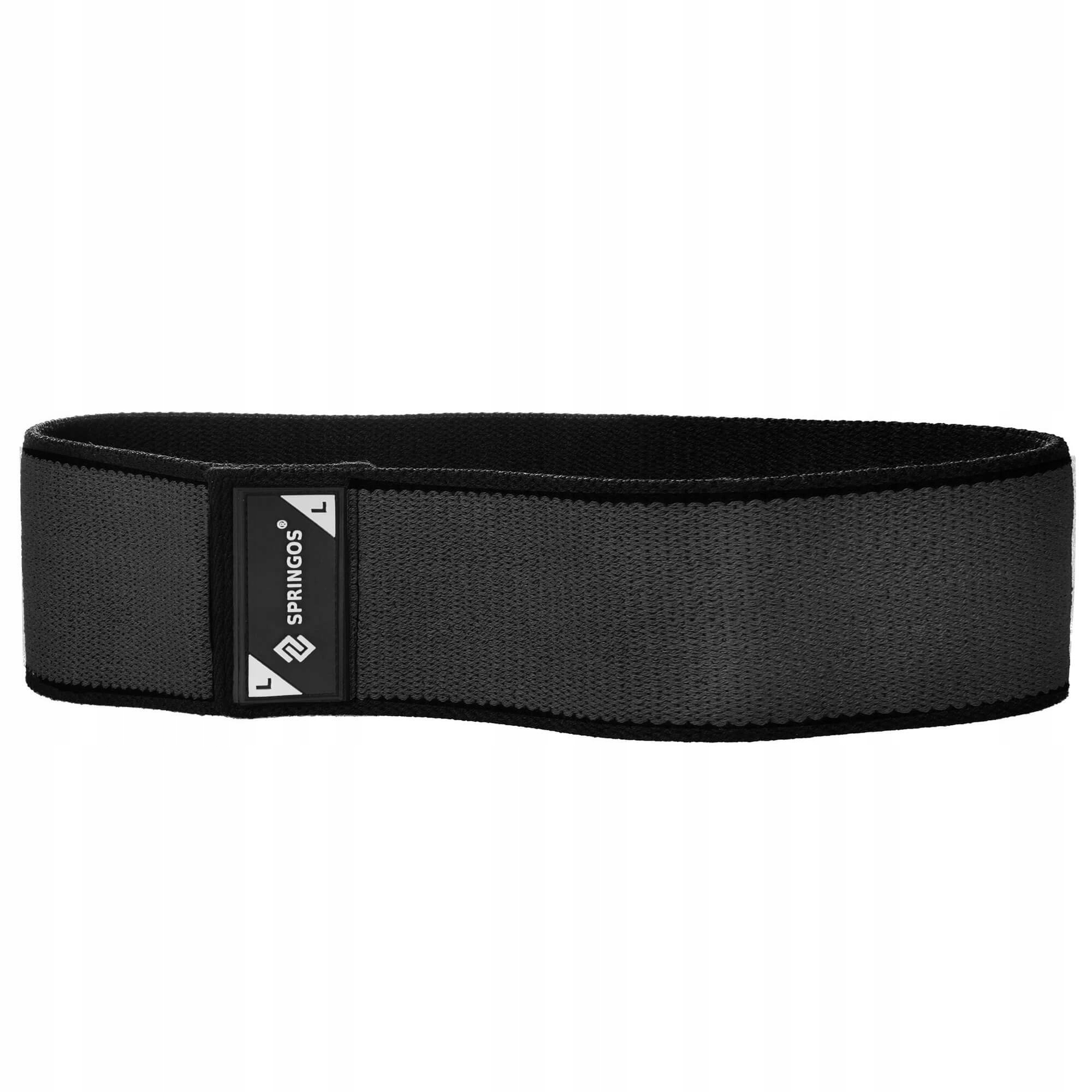 Резинка для фітнесу та спорту із тканини Springos Hip Band Size L FA0115 — фото 2