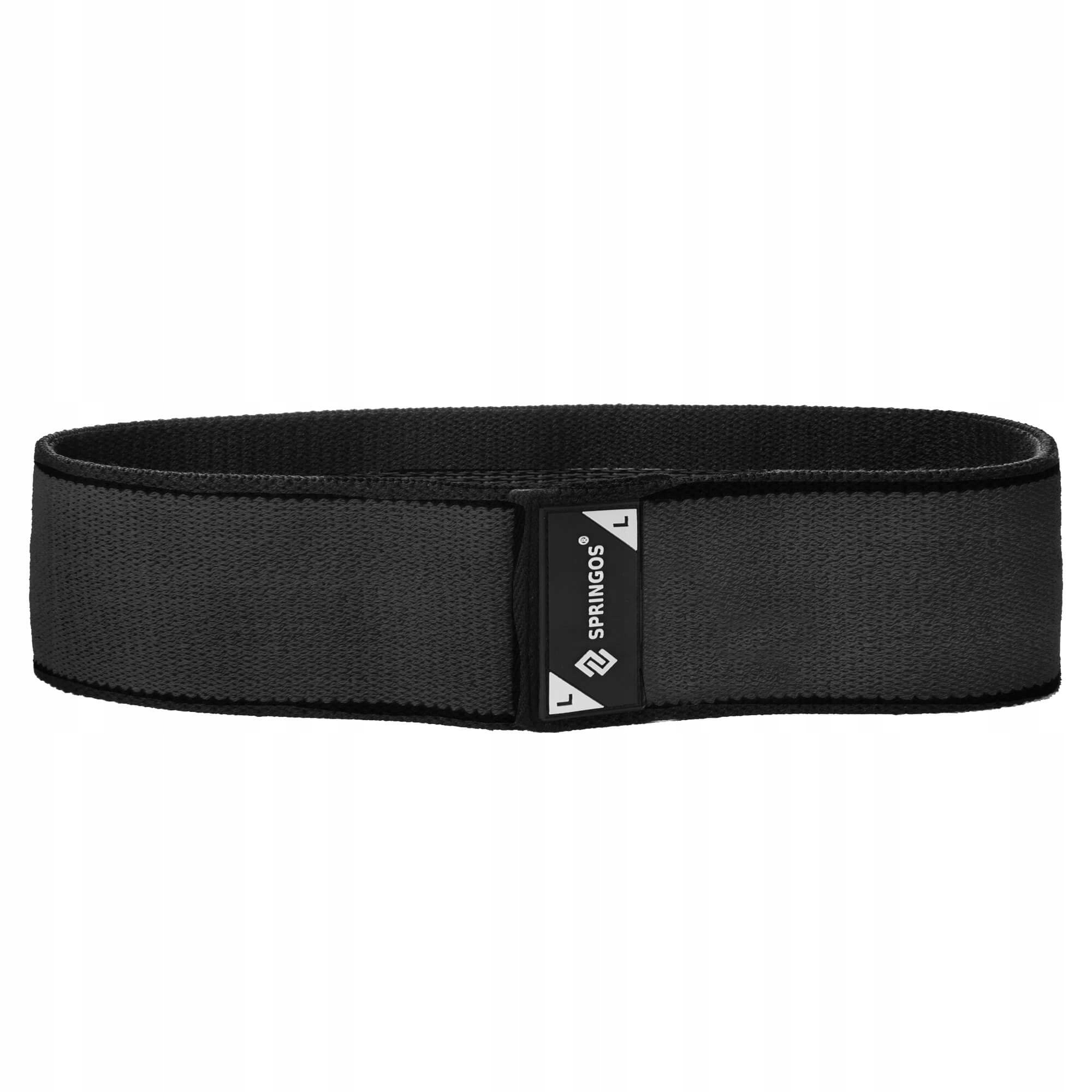 Резинка для фітнесу та спорту із тканини Springos Hip Band Size L FA0115 — фото 3