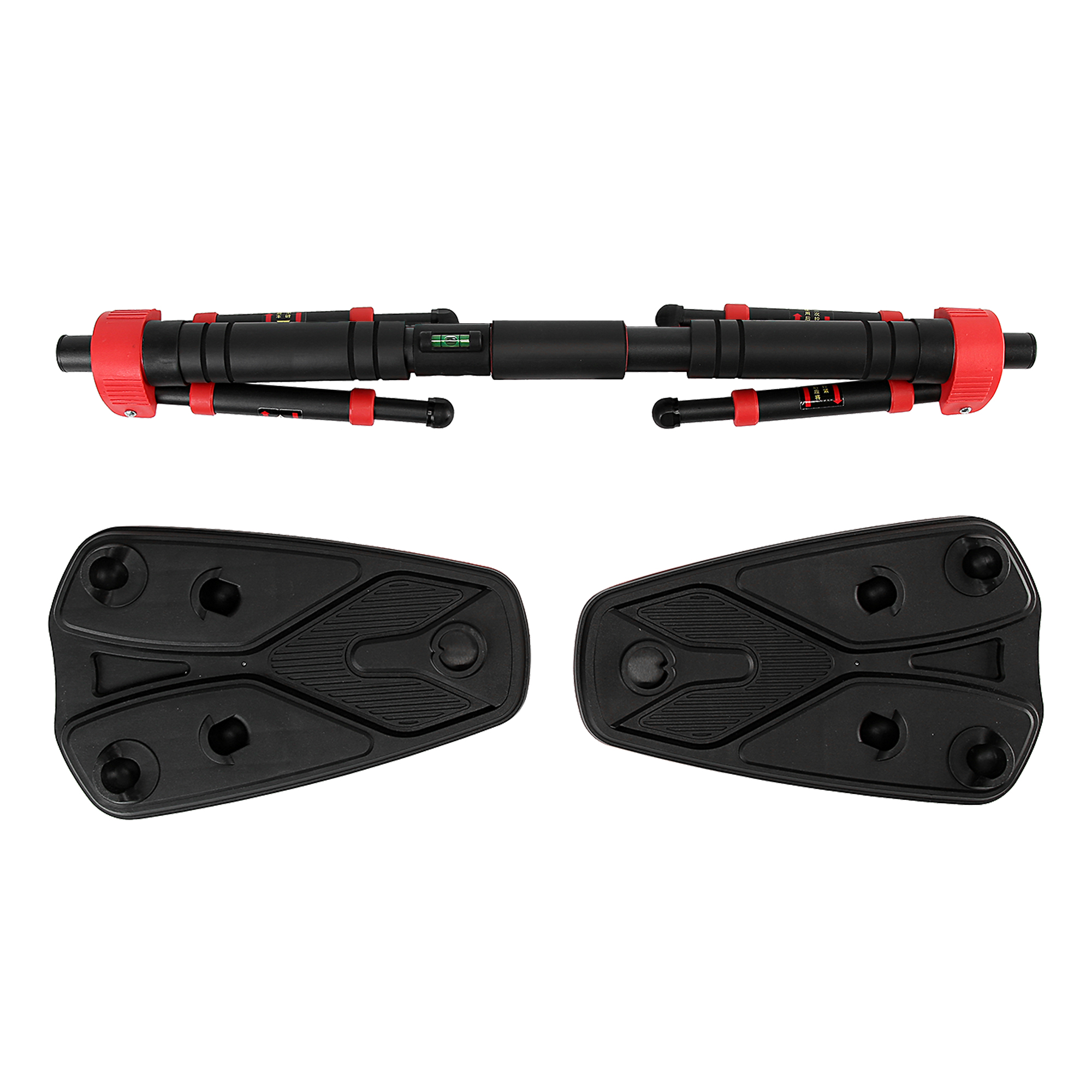 Турнік розсувний Cornix Elite+ 80-120 см XR-0294 Black/Red — мініатюра 6
