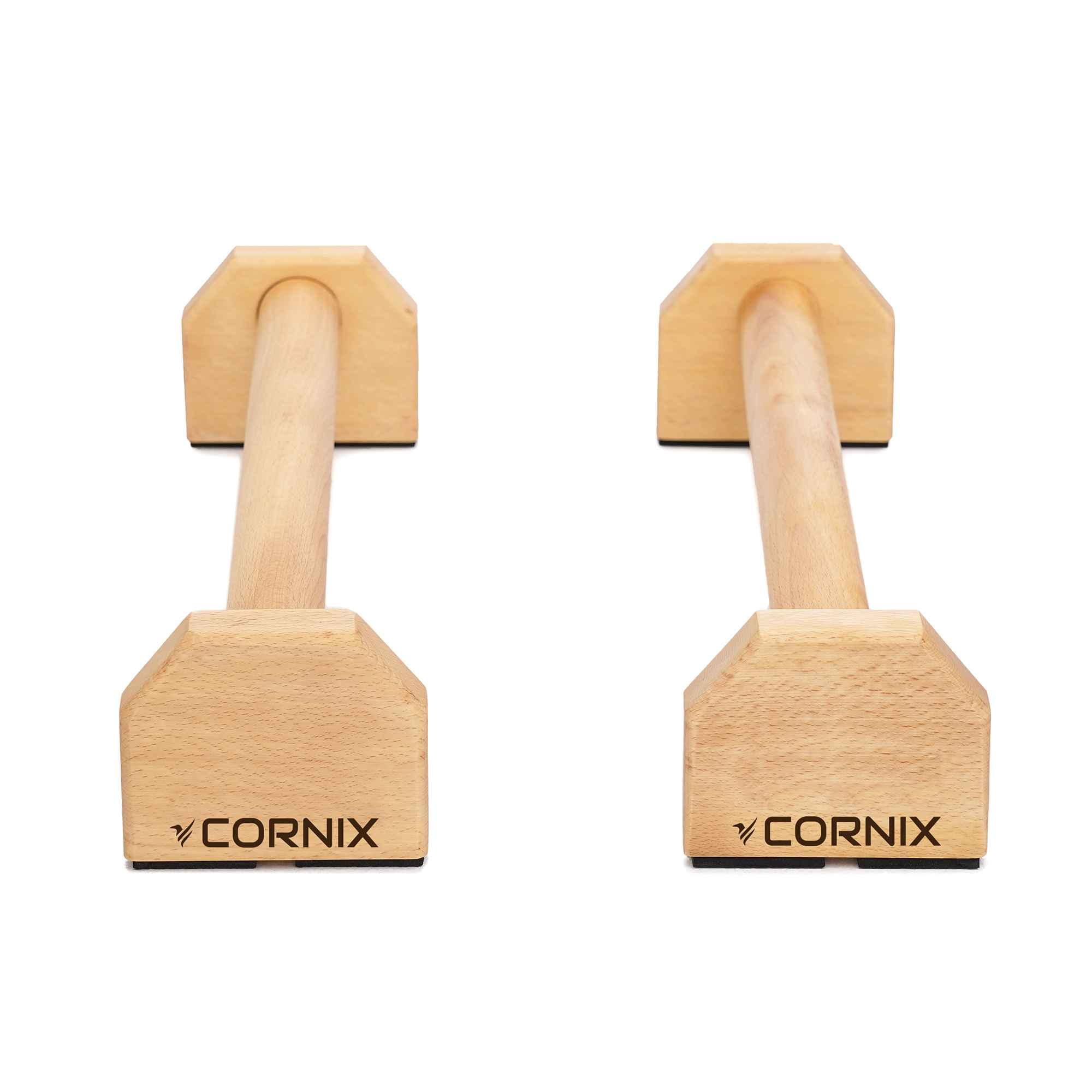 Упори для віджимань (паралетси) Cornix 50 см дерев'яні, подовжені XR-0382 — фото 4