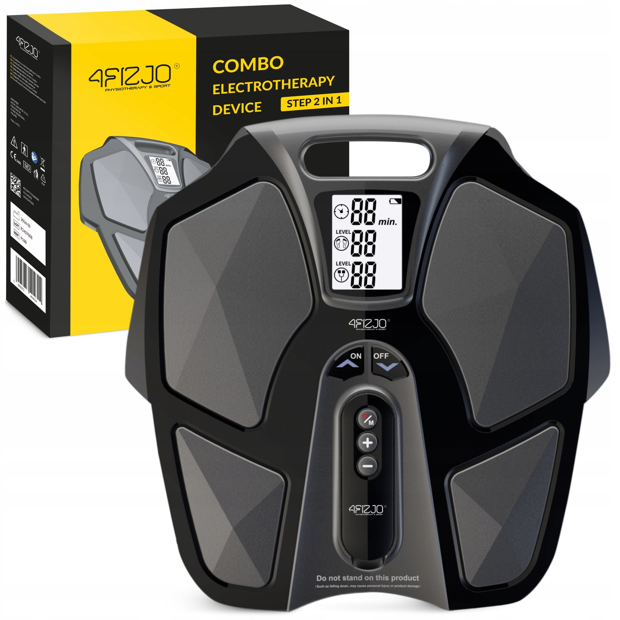 Апарат для електростимуляції стоп 4FIZJO Combo STEP 2 в 1 (P-5905973404624) — фото 1