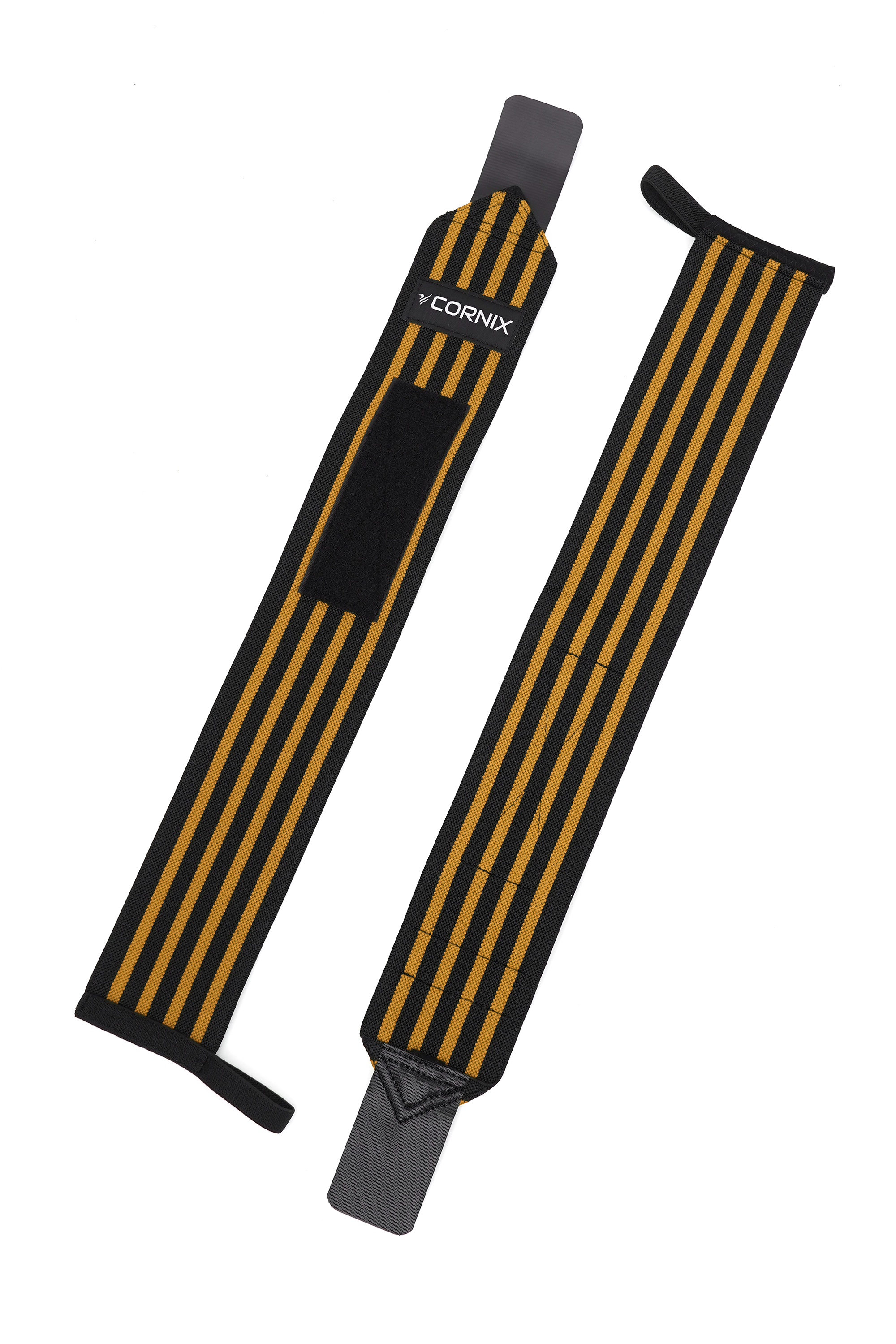 Бинти для зап'ясть (кистьові бинти) Cornix Wrist Wraps XR-0196 Black/Orange — фото 2