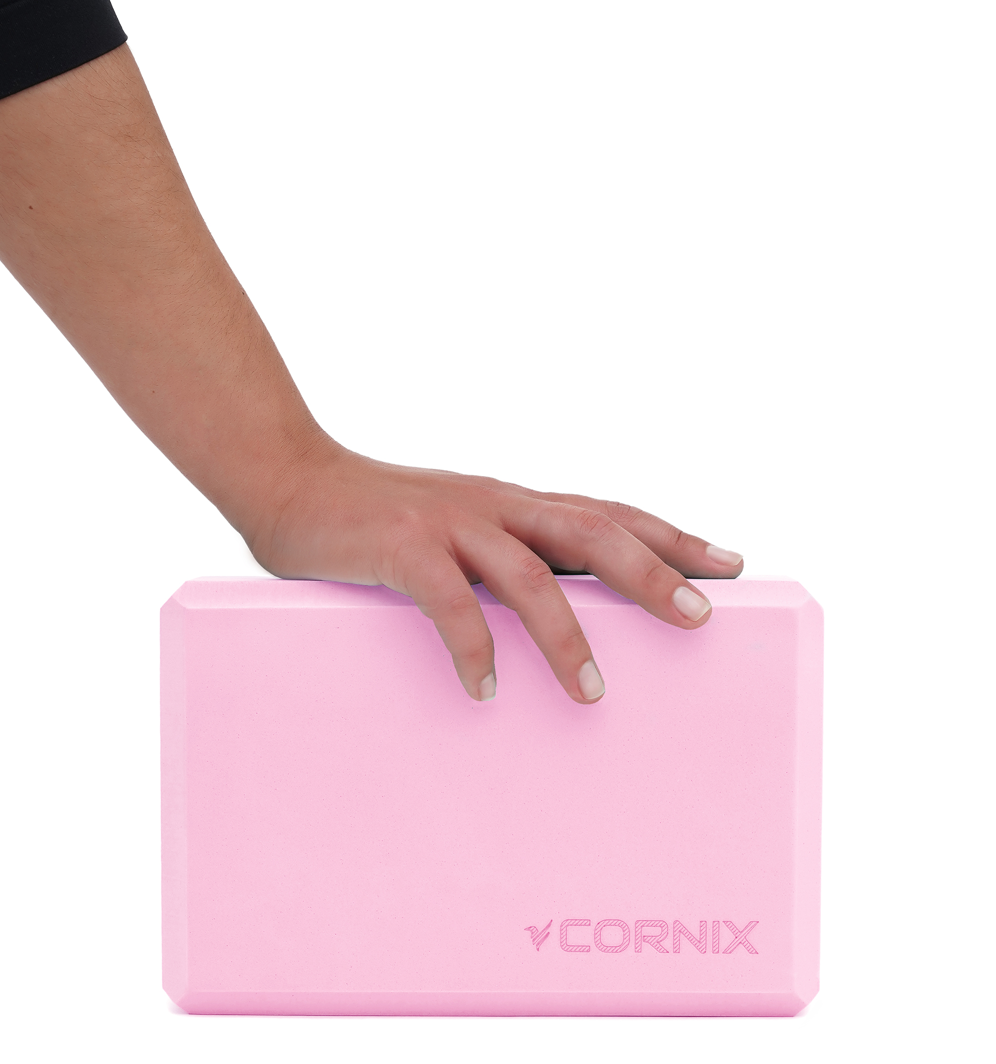 Блок для йоги Cornix EVA 22.8 x 15.2 x 7.6 см XR-0098 Pink — мініатюра 6