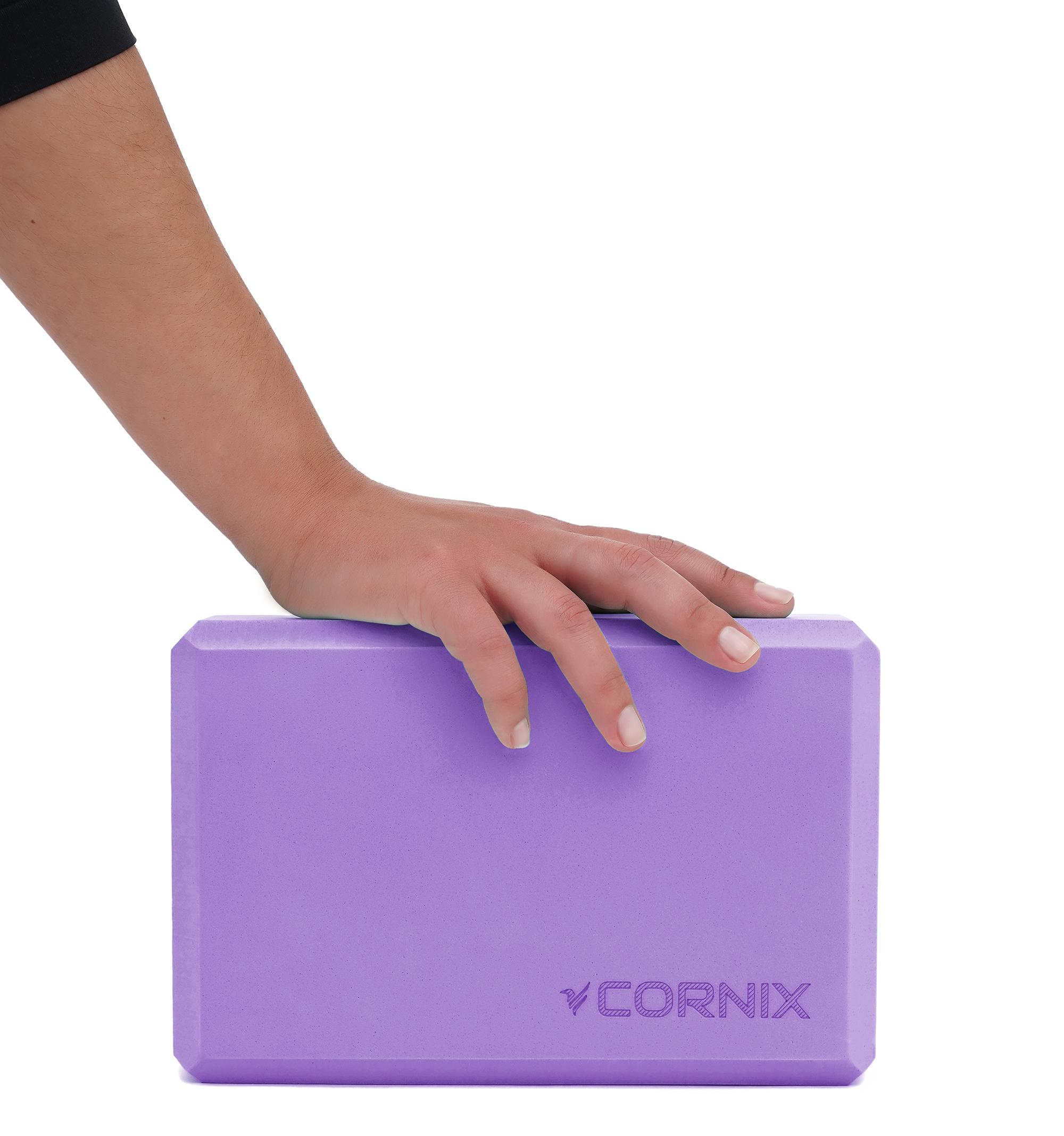 Блок для йоги Cornix EVA 22.8 x 15.2 x 7.6 см XR-0101 Purple — мініатюра 7