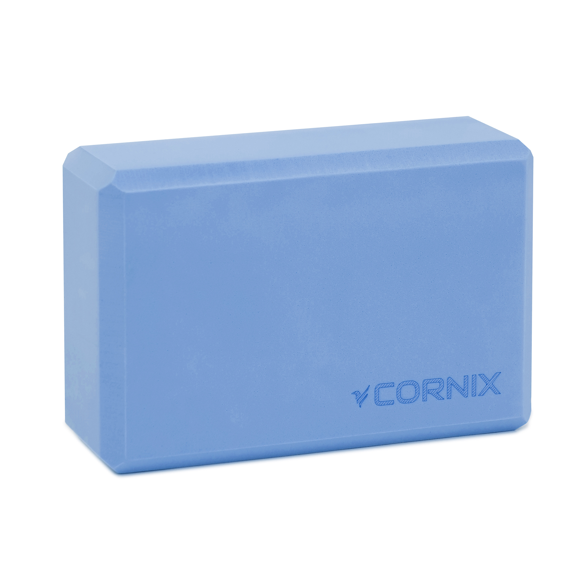 Блок для йоги Cornix EVA 22.8 x 15.2 x 7.6 см XR-0102 Blue — фото 1