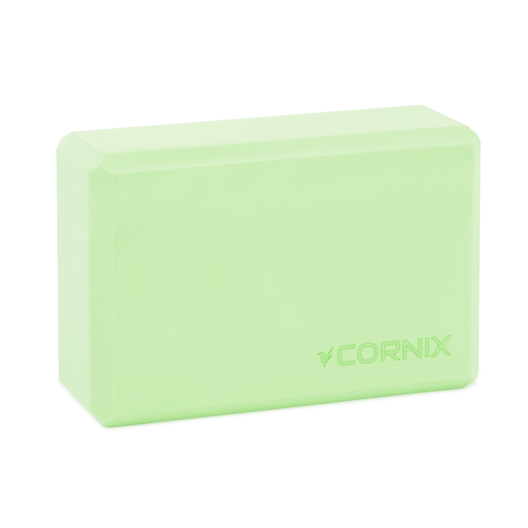 Блок для йоги Cornix EVA 22.8 x 15.2 x 7.6 см XR-0103 Green — фото 1
