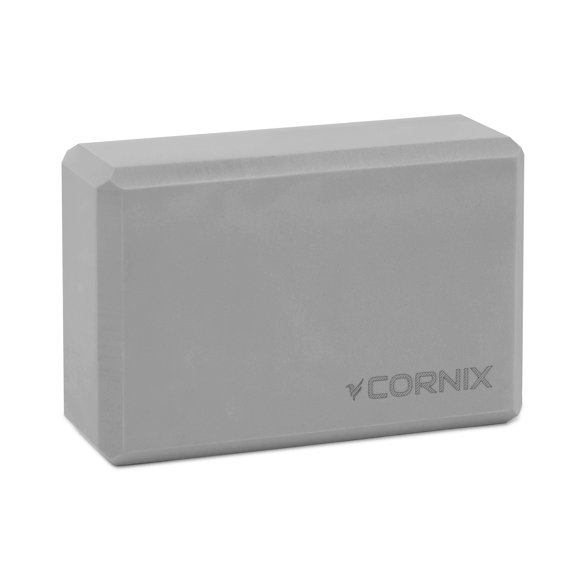 Блок для йоги Cornix EVA 22.8 x 15.2 x 7.6 см XR-0105 Grey — фото 1