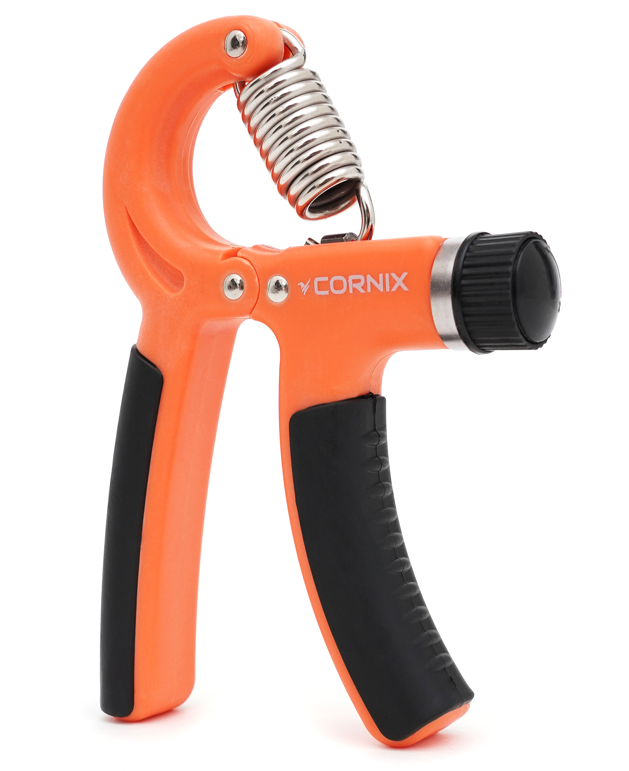 Еспандер кистьовий Cornix 5-60 кг з регульованим навантаженням XR-0143 Orange/Black — фото 1