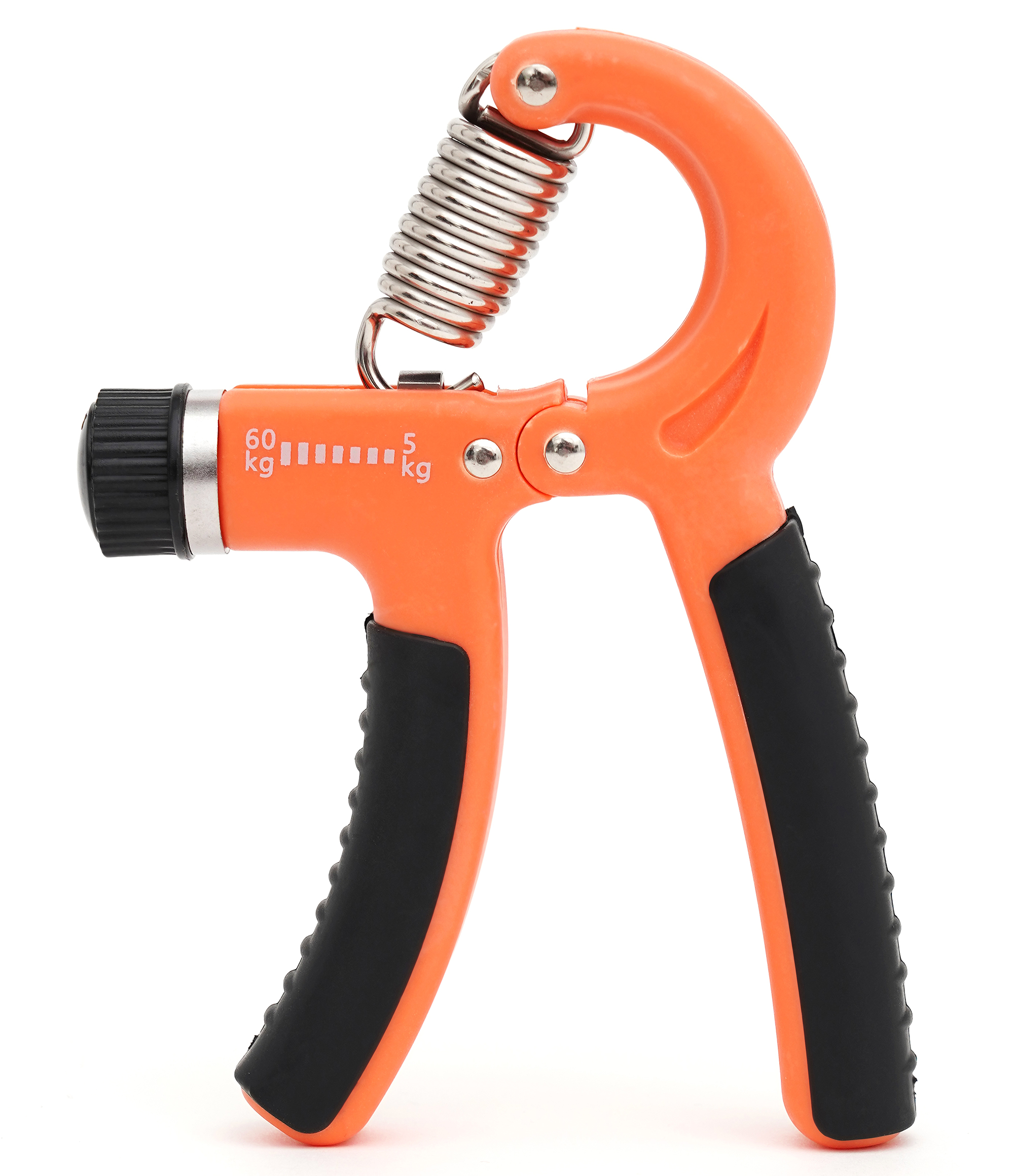 Еспандер кистьовий Cornix 5-60 кг з регульованим навантаженням XR-0143 Orange/Black — фото 3