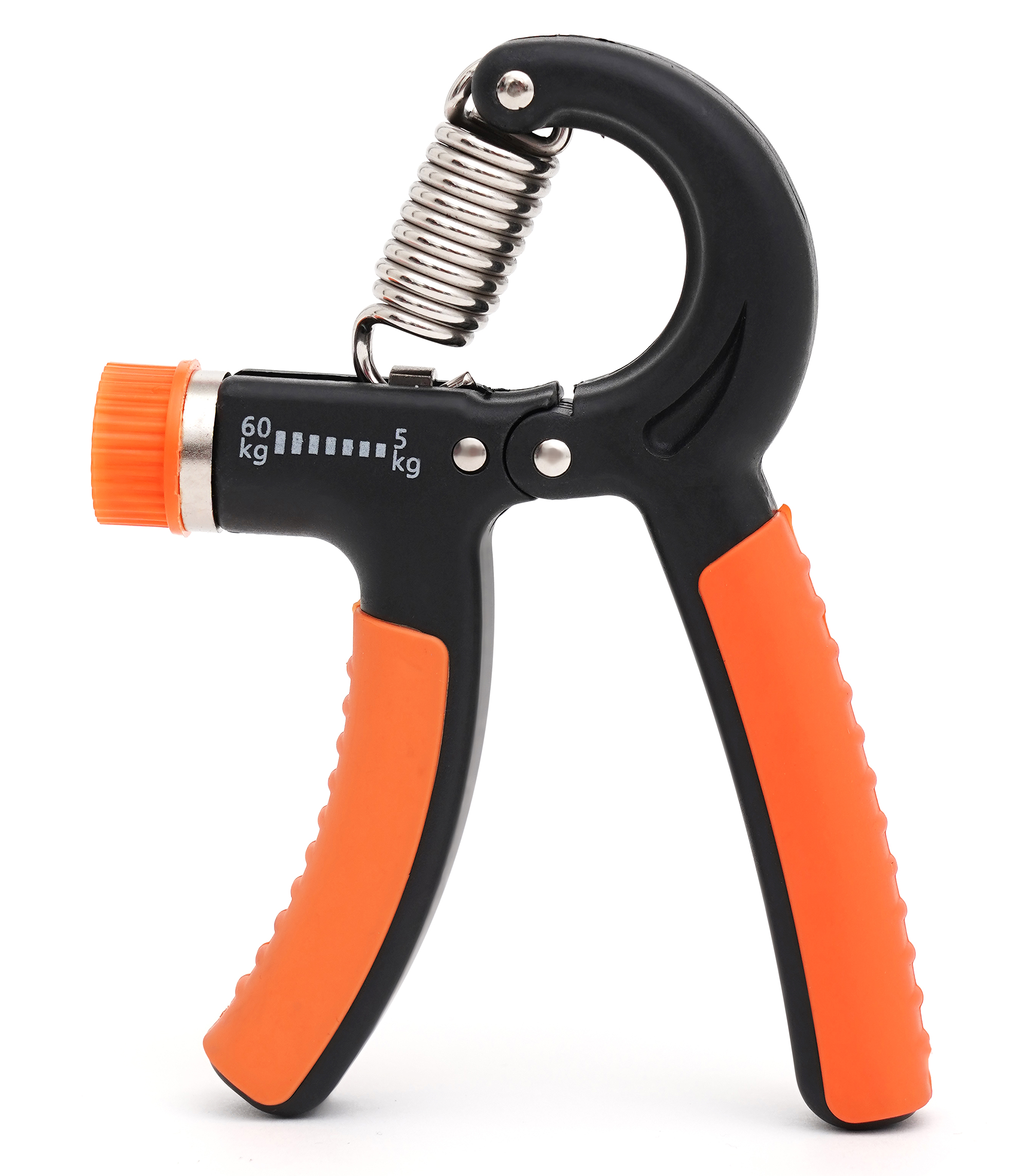 Еспандер кистьовий Cornix 5-60 кг з регульованим навантаженням XR-0144 Black/Orange — фото 5
