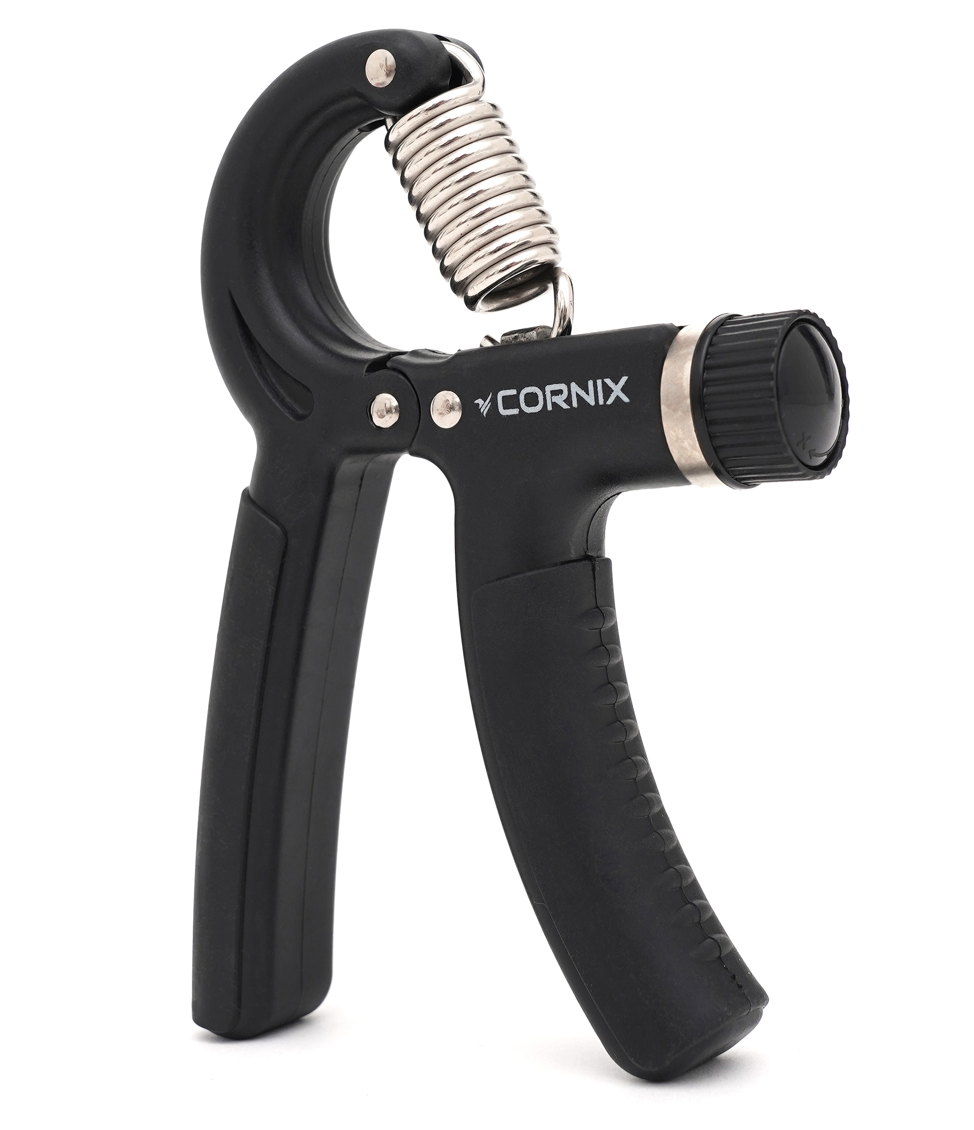 Еспандер кистьовий Cornix 5-60 кг з регульованим навантаженням XR-0145 Black — фото 1