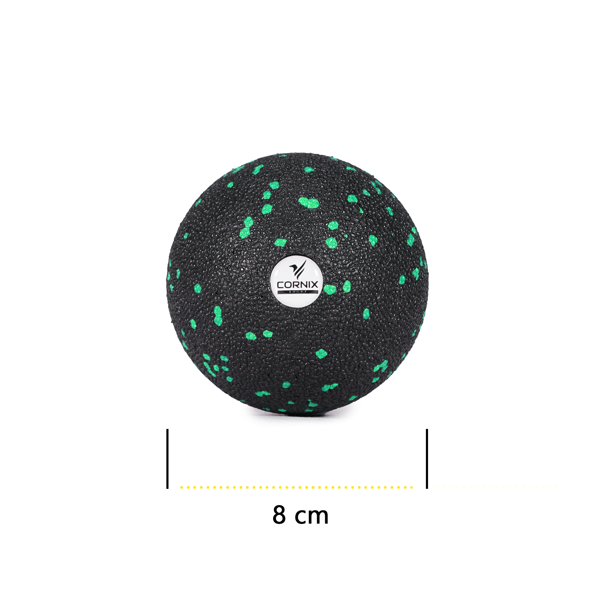 Масажний набір Cornix (Ball 8 см, Duoball 8 х 16 см та Foam Roller 30 х 15 см) XR-0078 — мініатюра 8