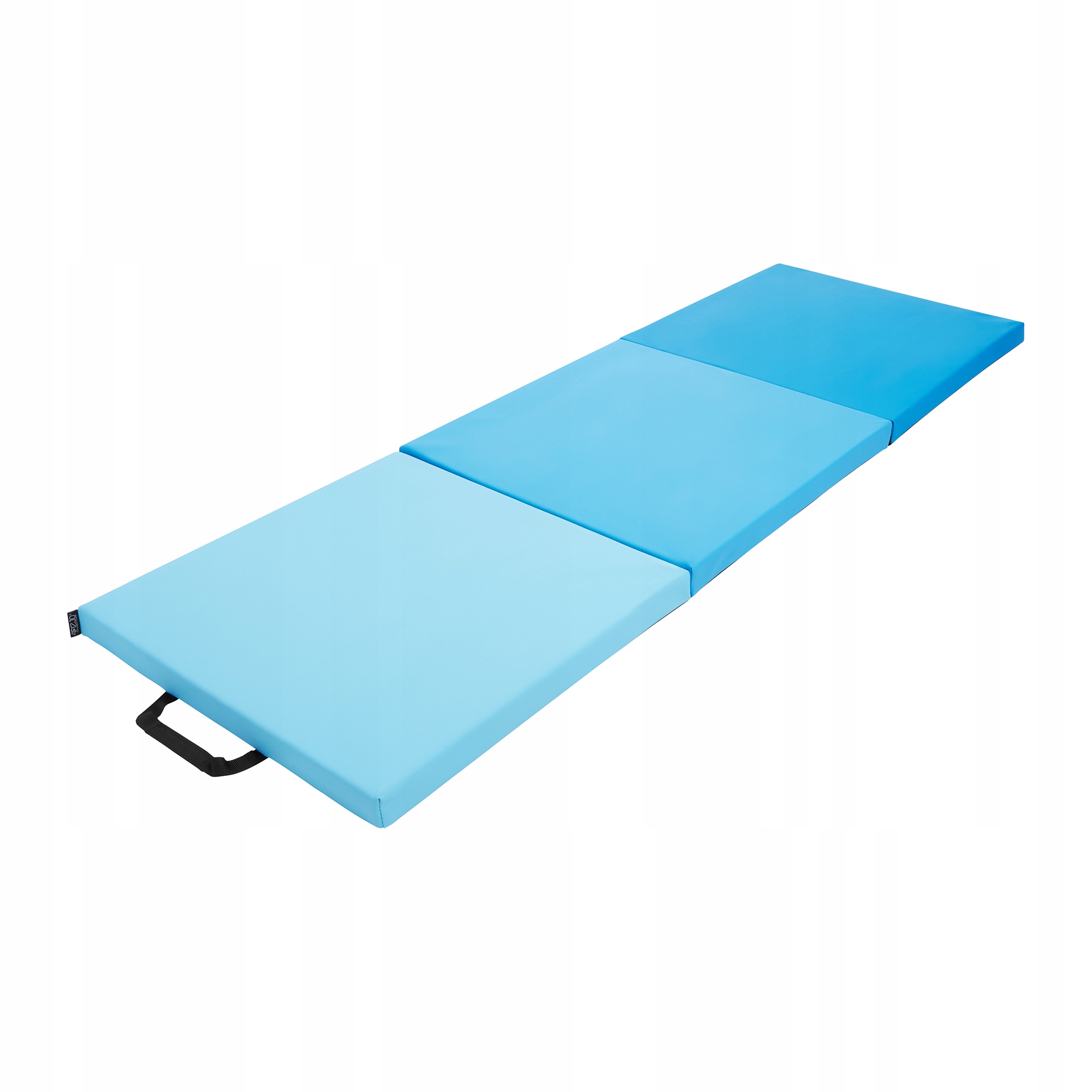 Мат гімнастичний складний 4FIZJO 180 x 60 x 5 см Blue/Sky Blue (P-5907739319685) — мініатюра 6