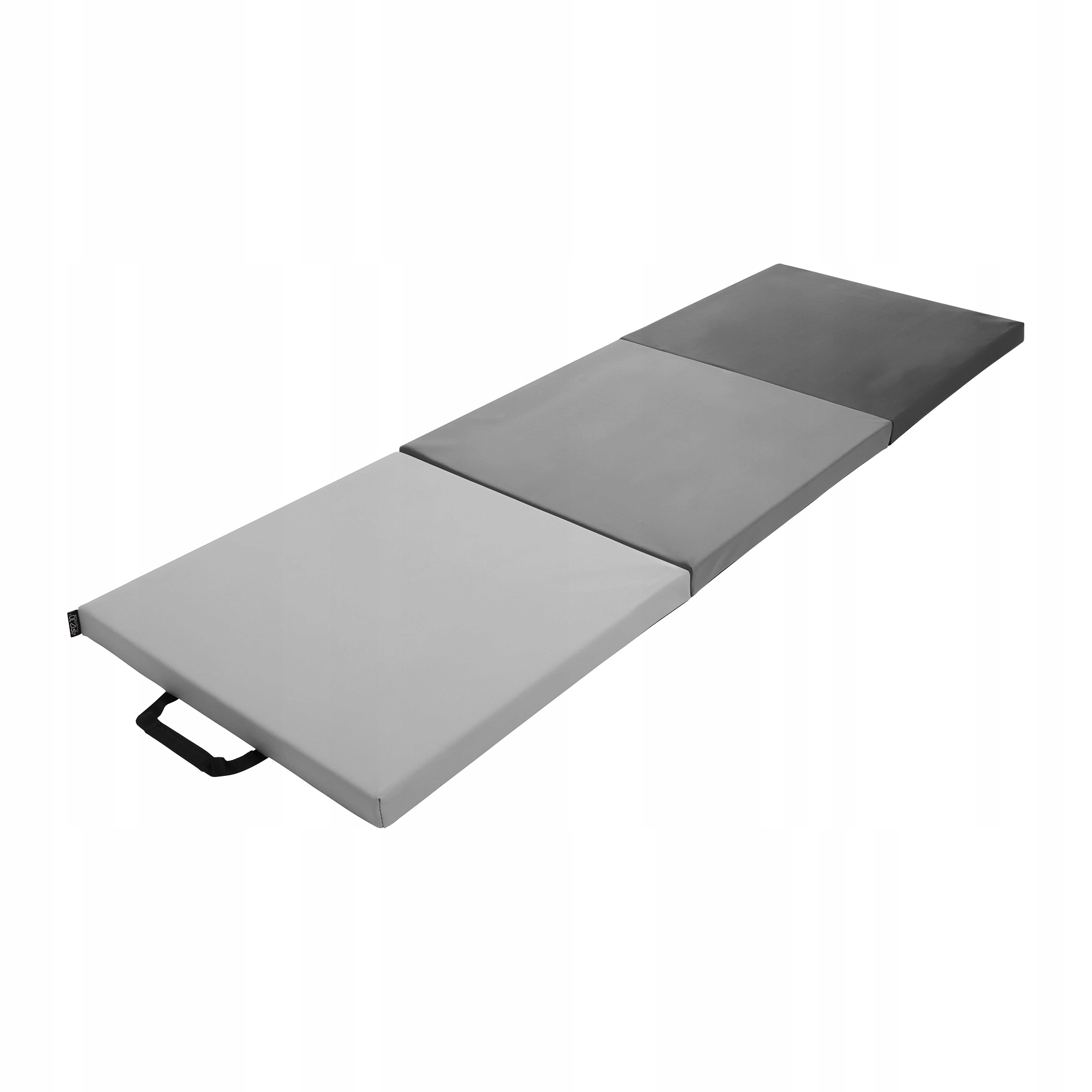 Мат гімнастичний складний 4FIZJO 180 x 60 x 5 см Black/Grey (P-5907739319692) — фото 4