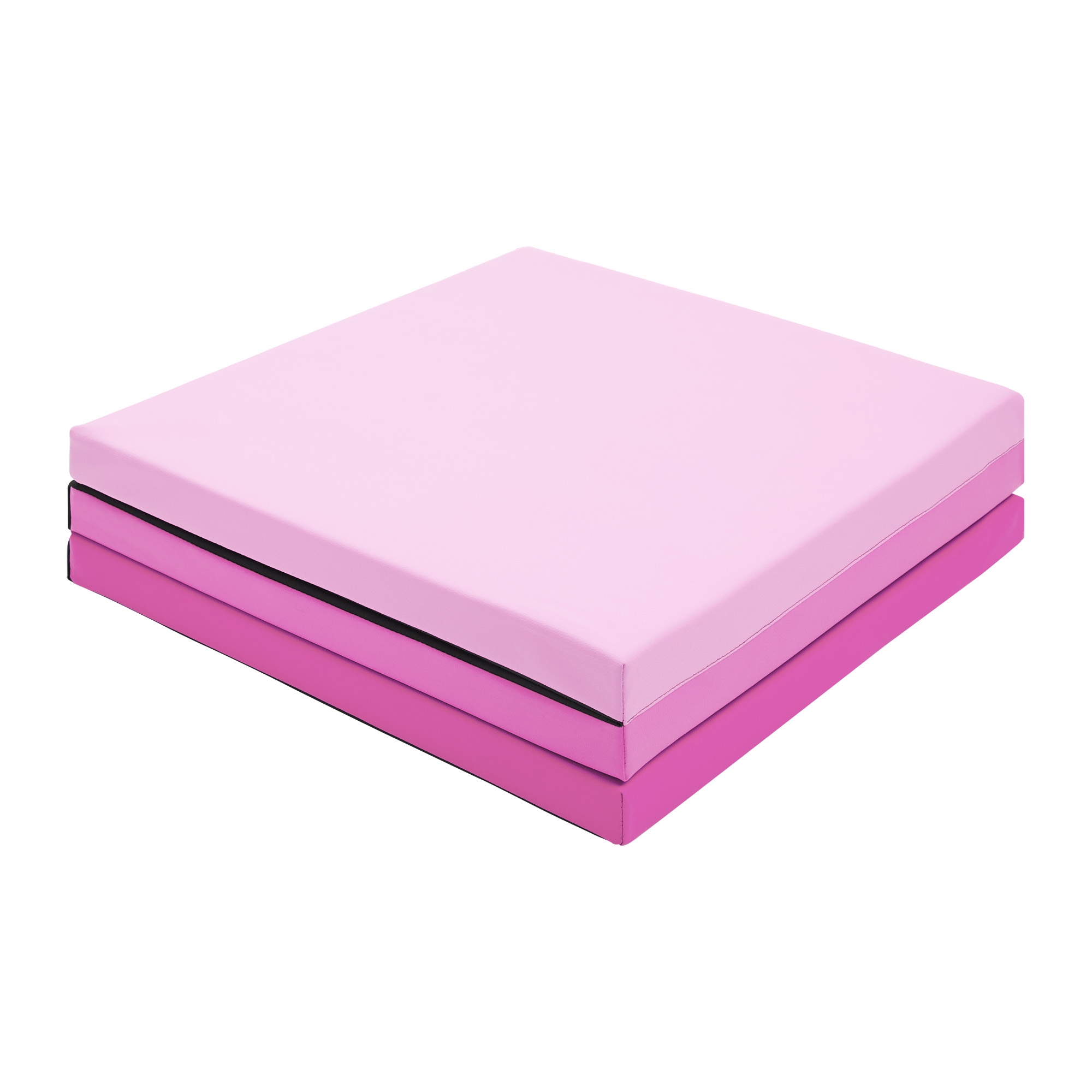 Мат гімнастичний складний 4FIZJO 180 x 60 x 5 см Pink/Light Pink (P-5907739319678) — фото 4