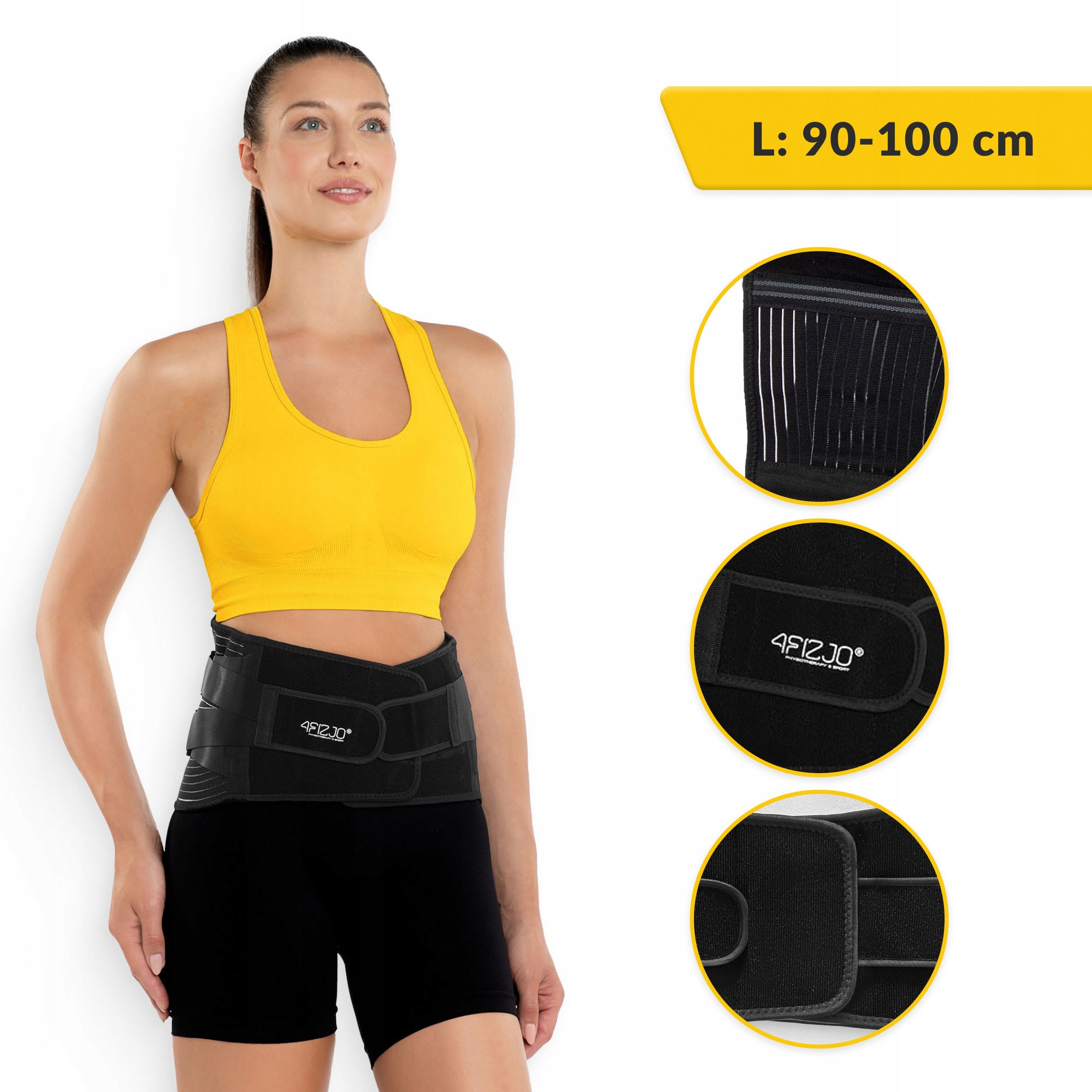 Пояс (бандаж) для поперекового відділу хребта 4FIZJO Size L (P-5907739317568) — фото 2