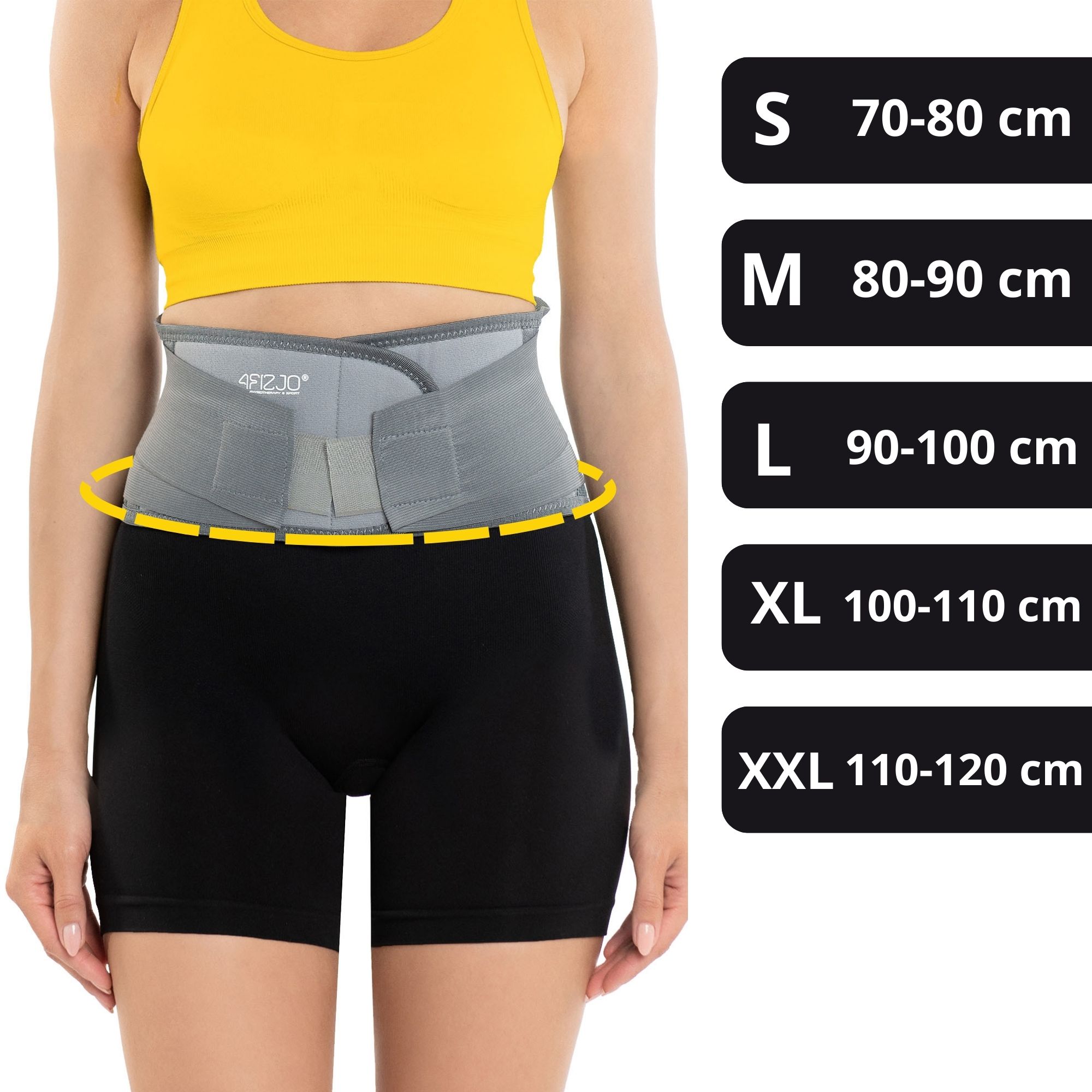 Пояс (бандаж) для поперекового відділу хребта 4FIZJO Size S (P-5907739317728) — мініатюра 6