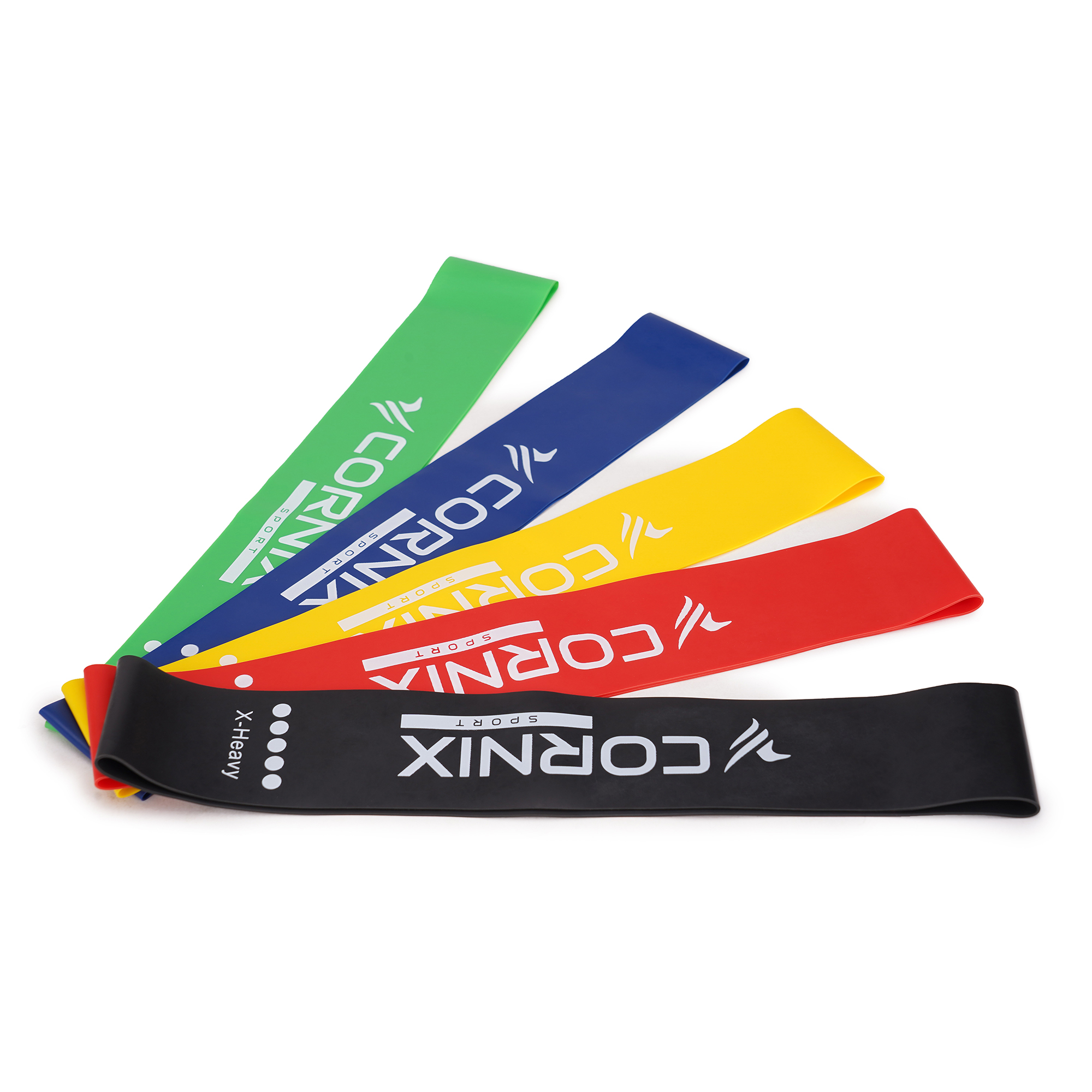Резинки для фітнесу Cornix Mini Power Band набір 5 шт 1-20 кг XR-0045 — мініатюра 9