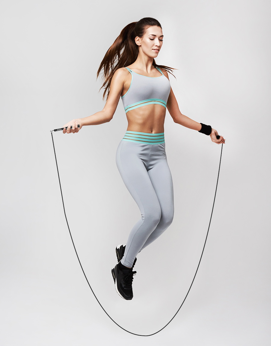 Скакалка швидкісна для кросфіту 4FIZJO Speed Rope Black (P-5907222931165) — мініатюра 8