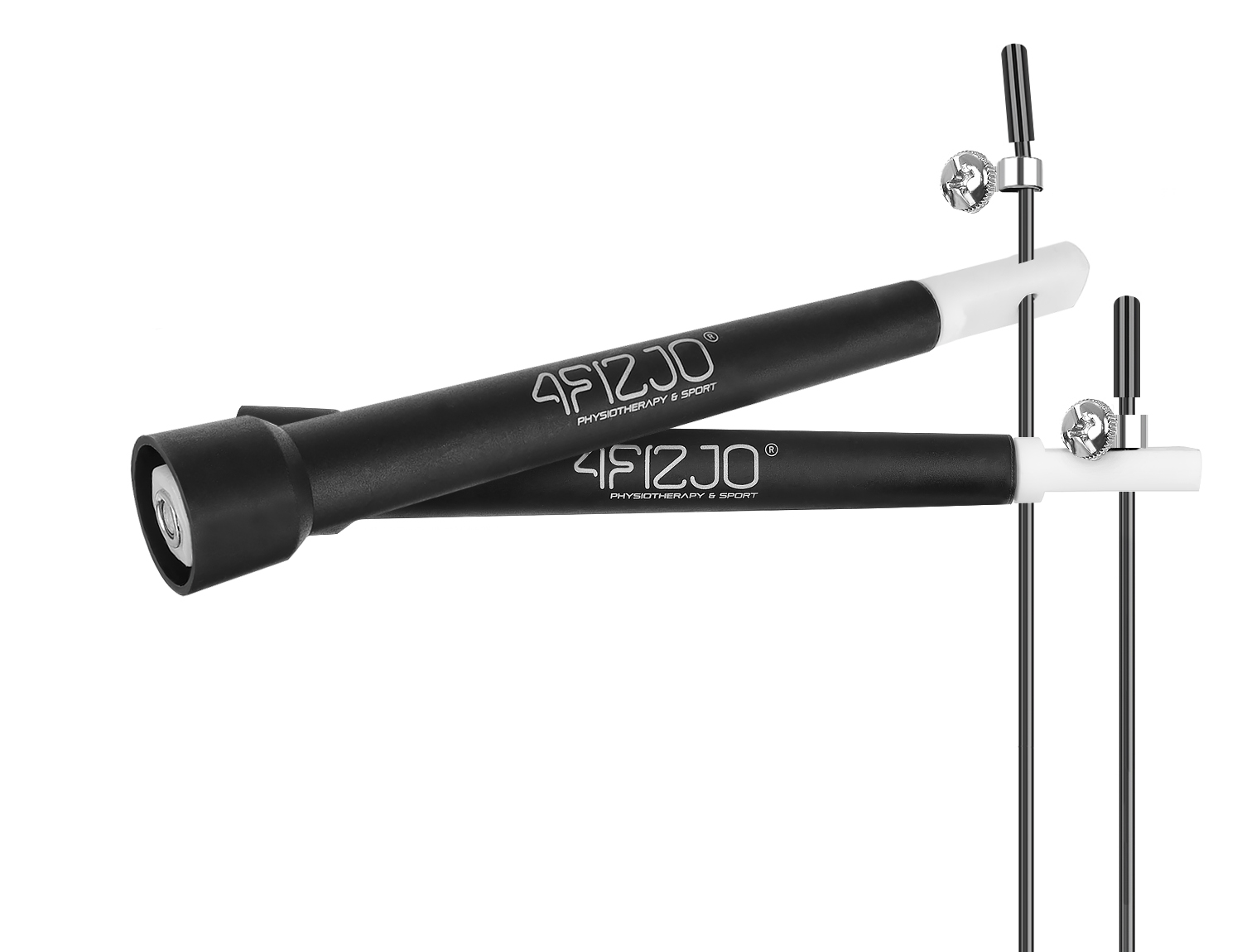 Скакалка швидкісна для кросфіту 4FIZJO Standard Black (P-5907739311511) — фото 2