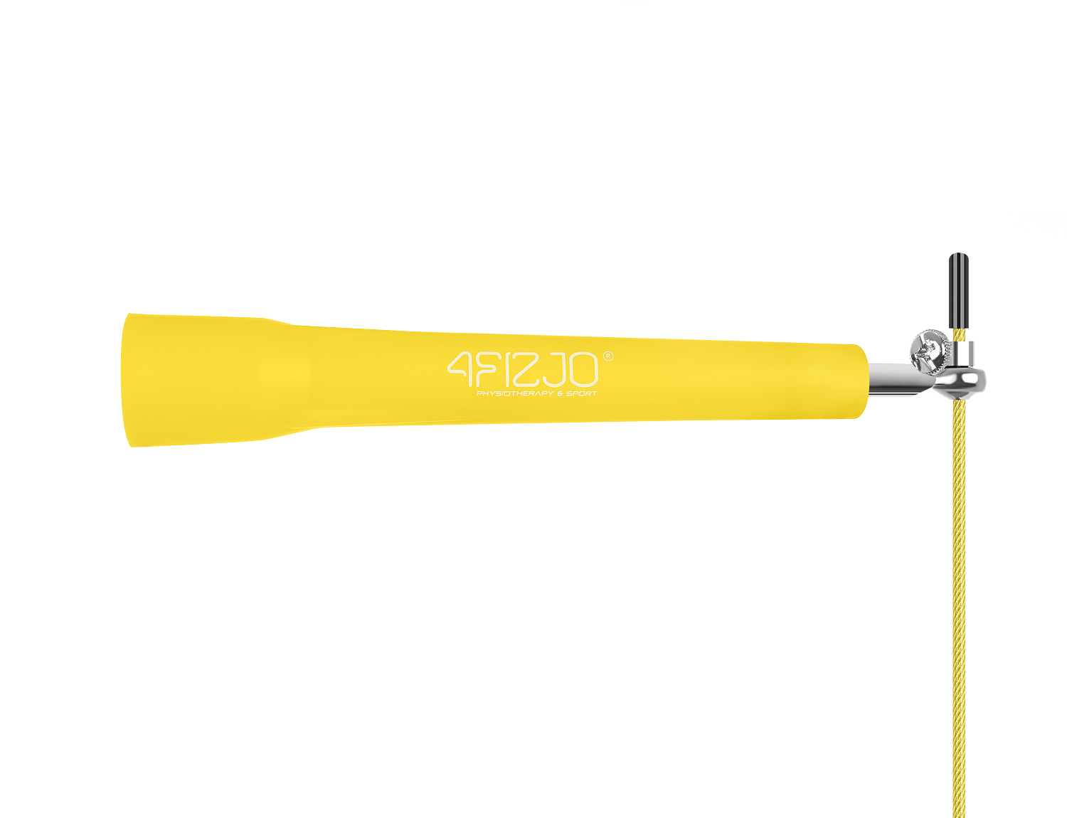 Скакалка швидкісна для кросфіту 4FIZJO Standard+ Yellow (P-5907739311535) — мініатюра 6
