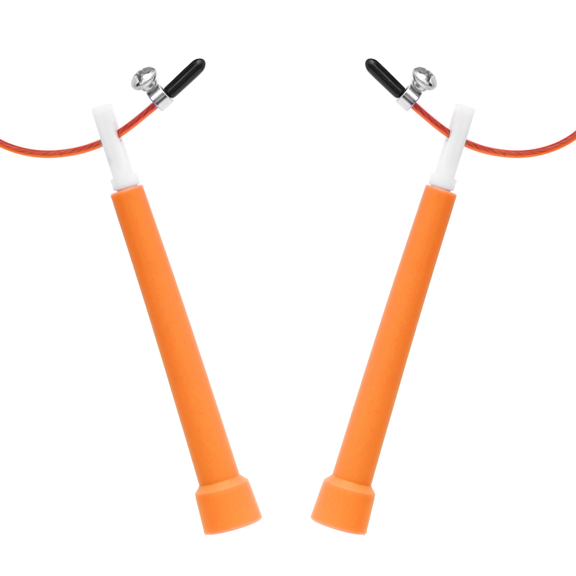 Скакалка швидкісна для кросфіту Cornix Speed Rope Basic XR-0166 Orange — фото 3