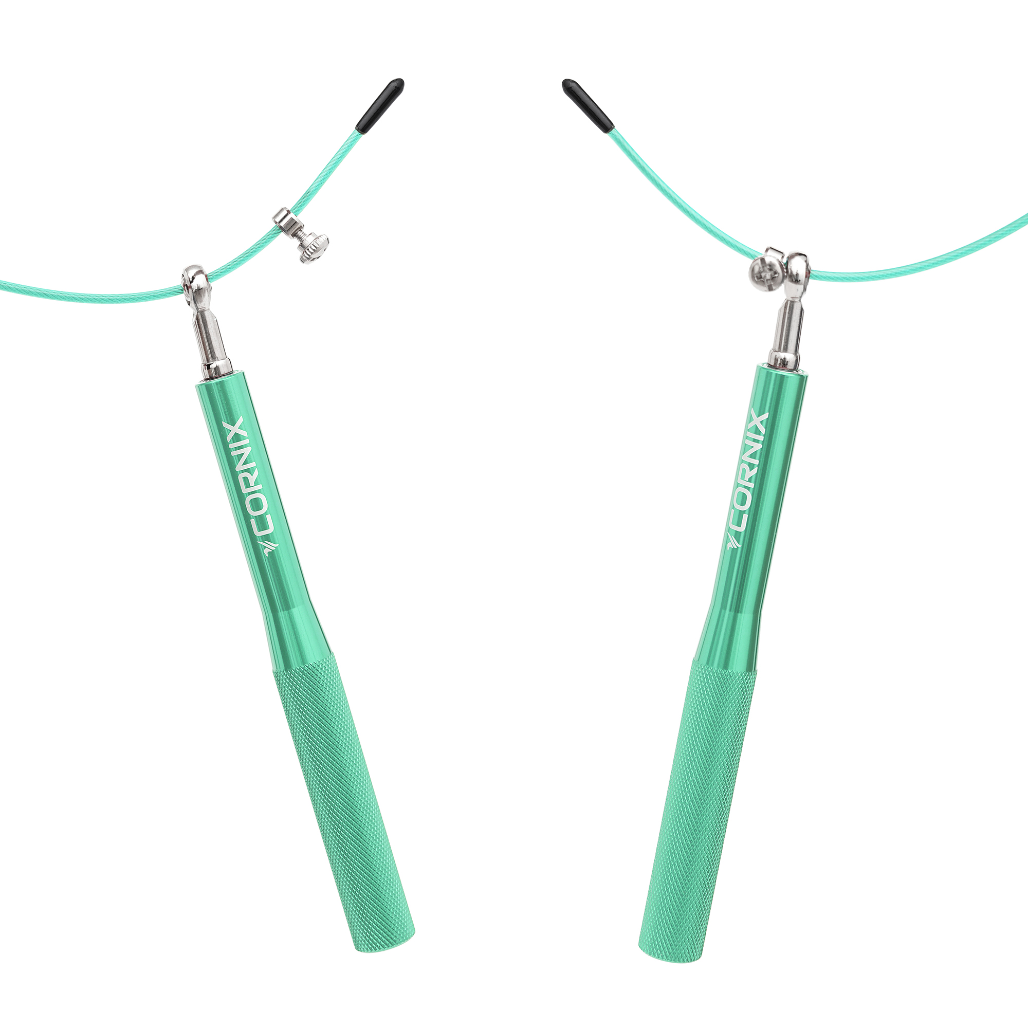 Скакалка швидкісна для кросфіту Cornix Speed Rope XR-0156 Green — фото 3