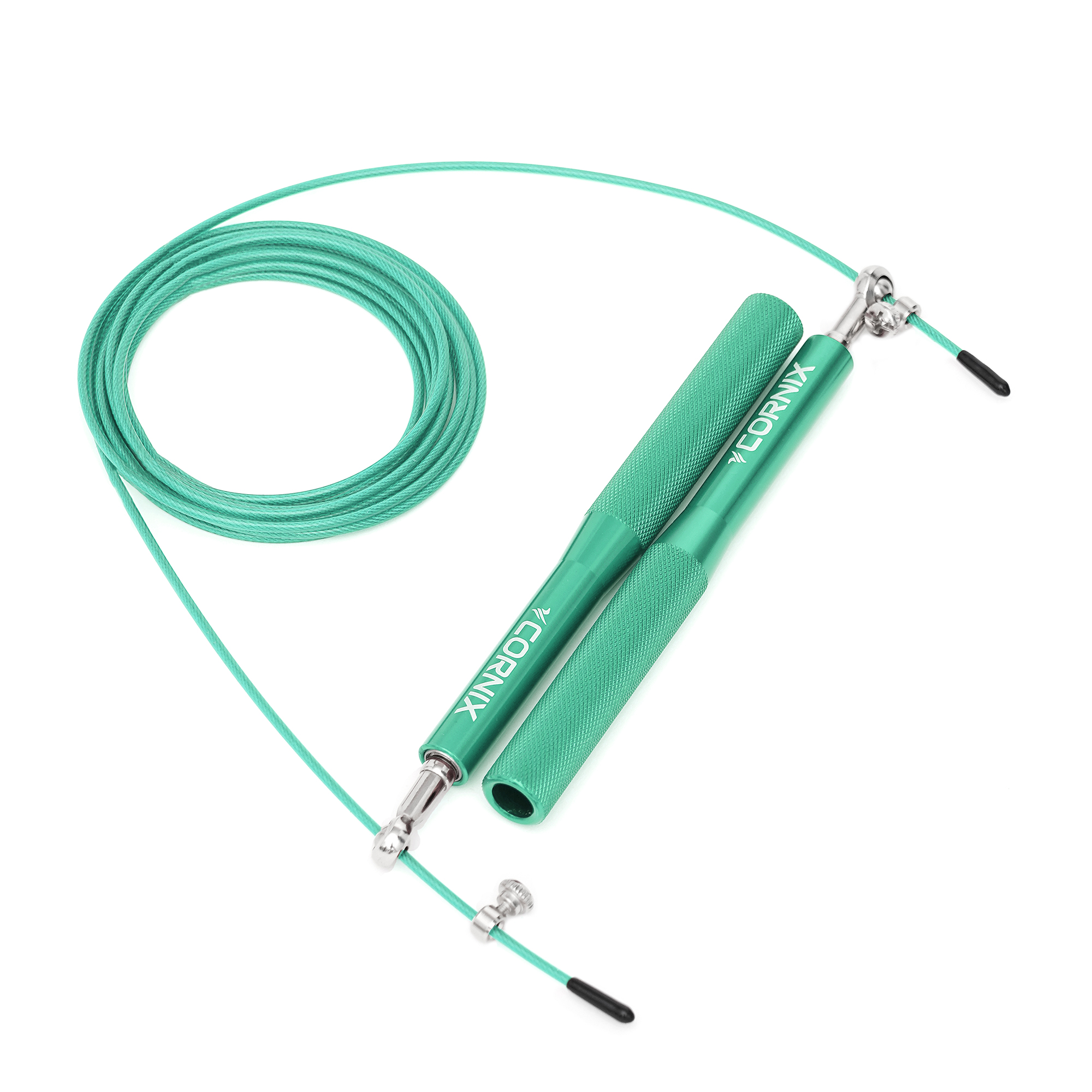 Скакалка швидкісна для кросфіту Cornix Speed Rope XR-0156 Green — фото 2