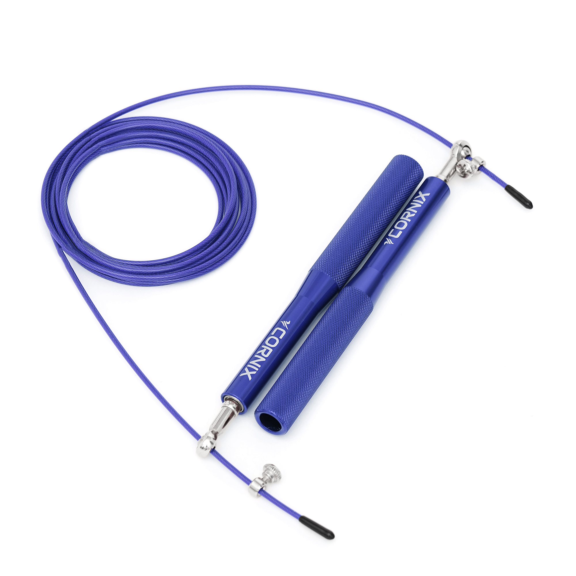 Скакалка швидкісна для кросфіту Cornix Speed Rope XR-0153 Blue — фото 2