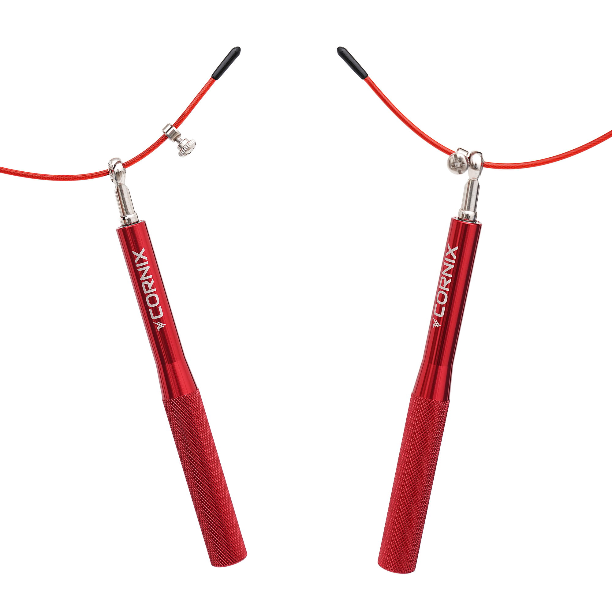 Скакалка швидкісна для кросфіту Cornix Speed Rope XR-0158 Red — фото 2